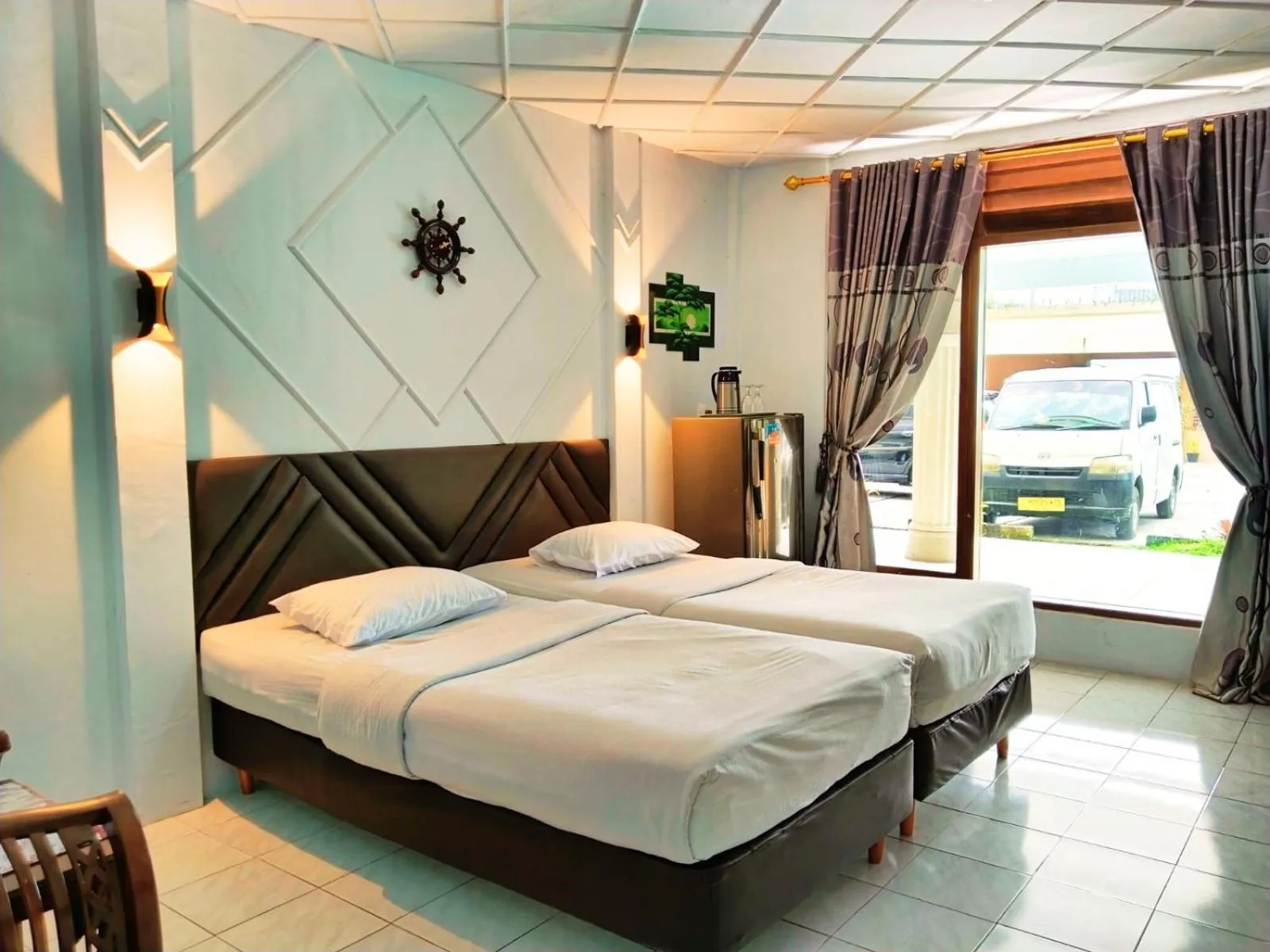 Bed in Hotel New Gondangdia Powered by Cocotel