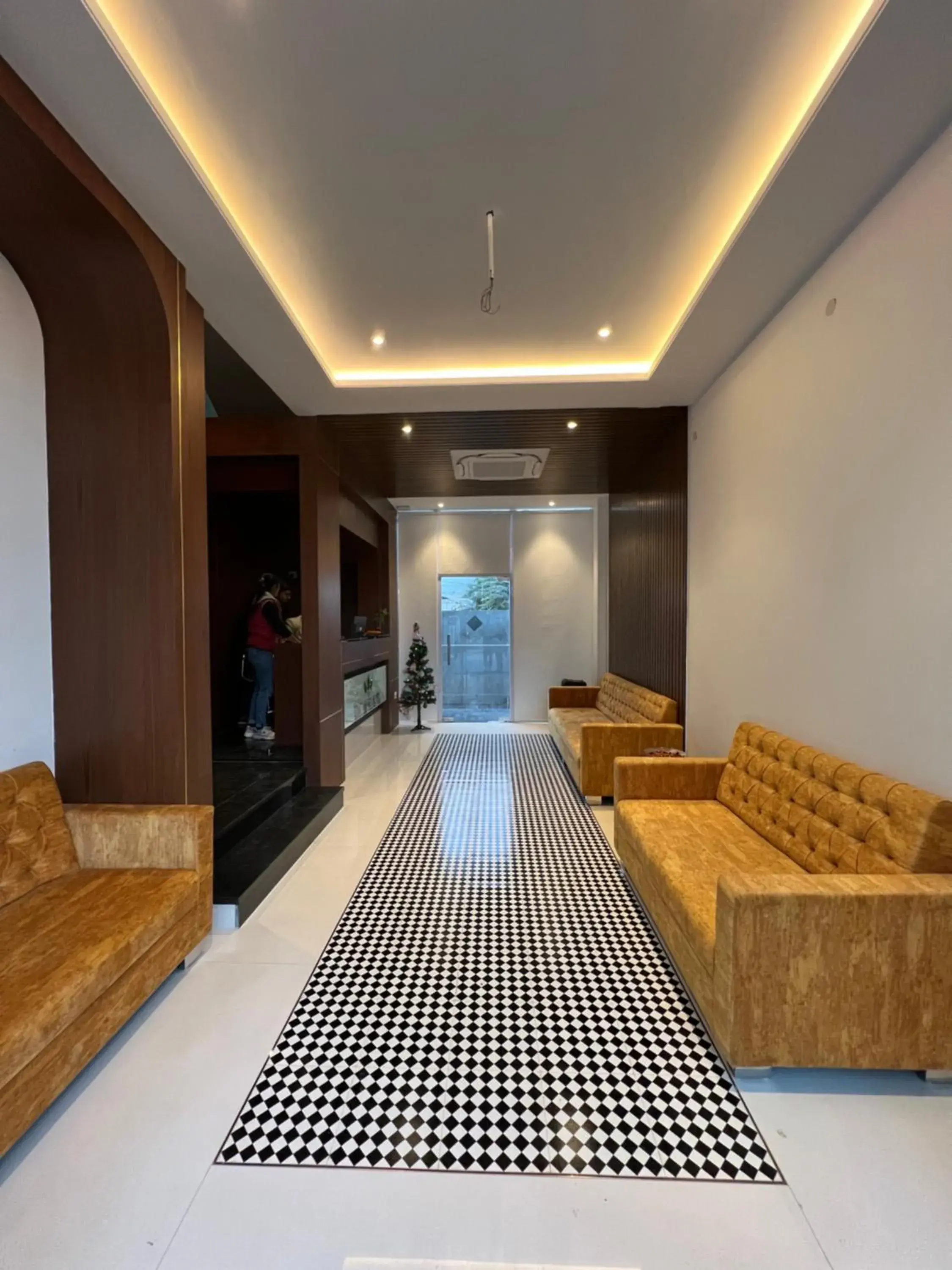 Lobby or reception in The Land Sand Hotel Lobby or reception in The Land Sand Hotel