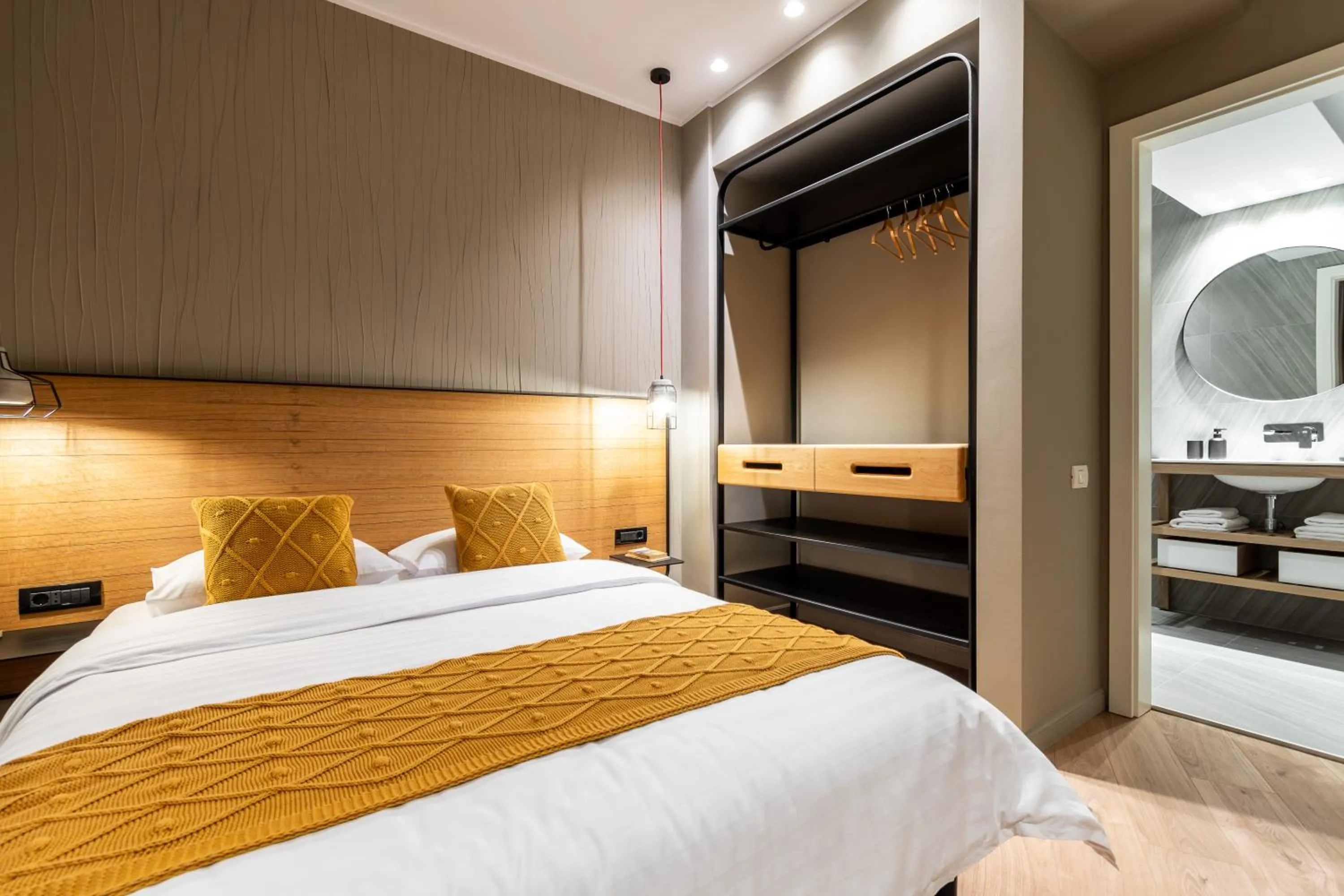 Bedroom, Bed in Maison Bucarest Apartments by Olala Homes