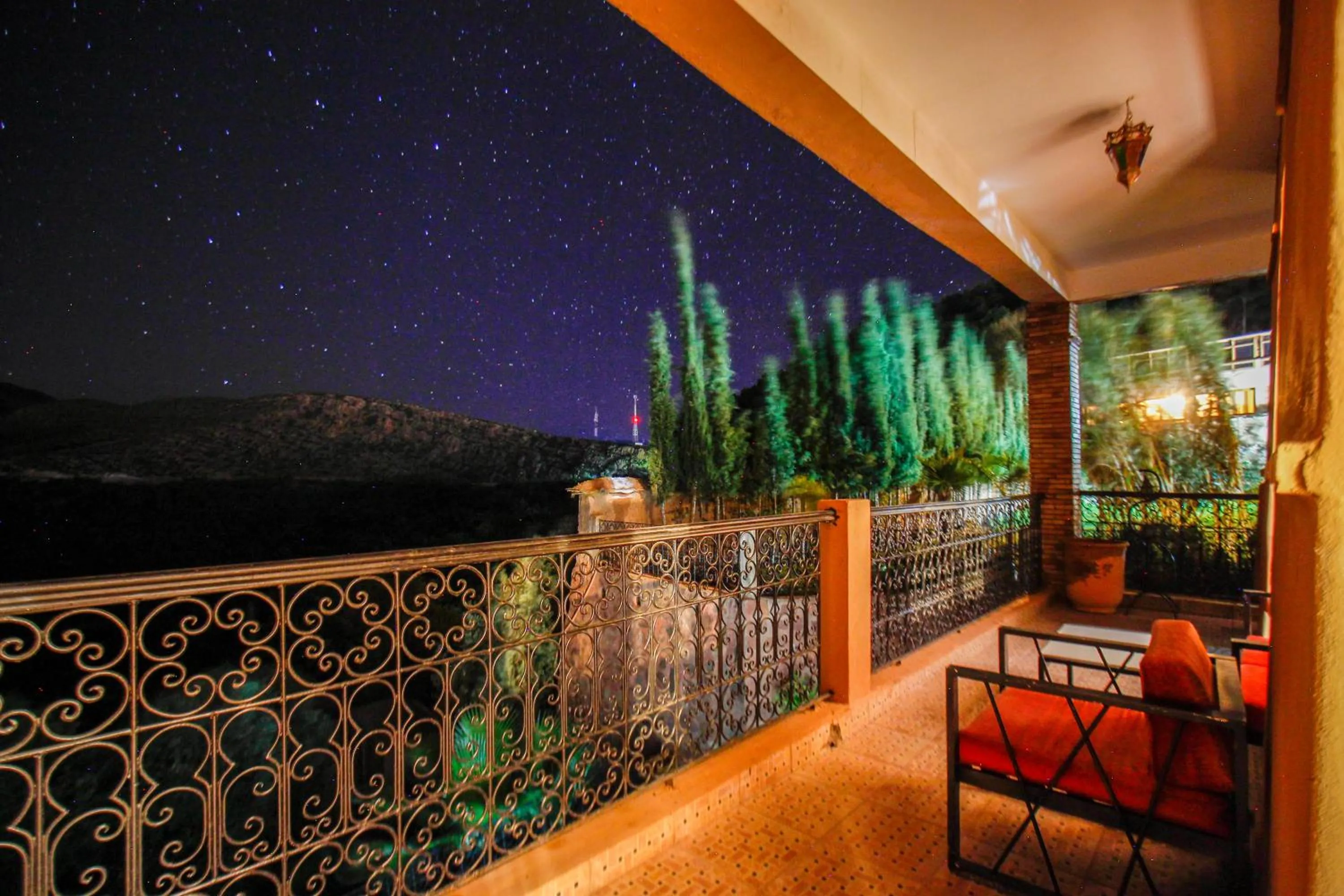 Patio in Kasbah Ait Oumghar