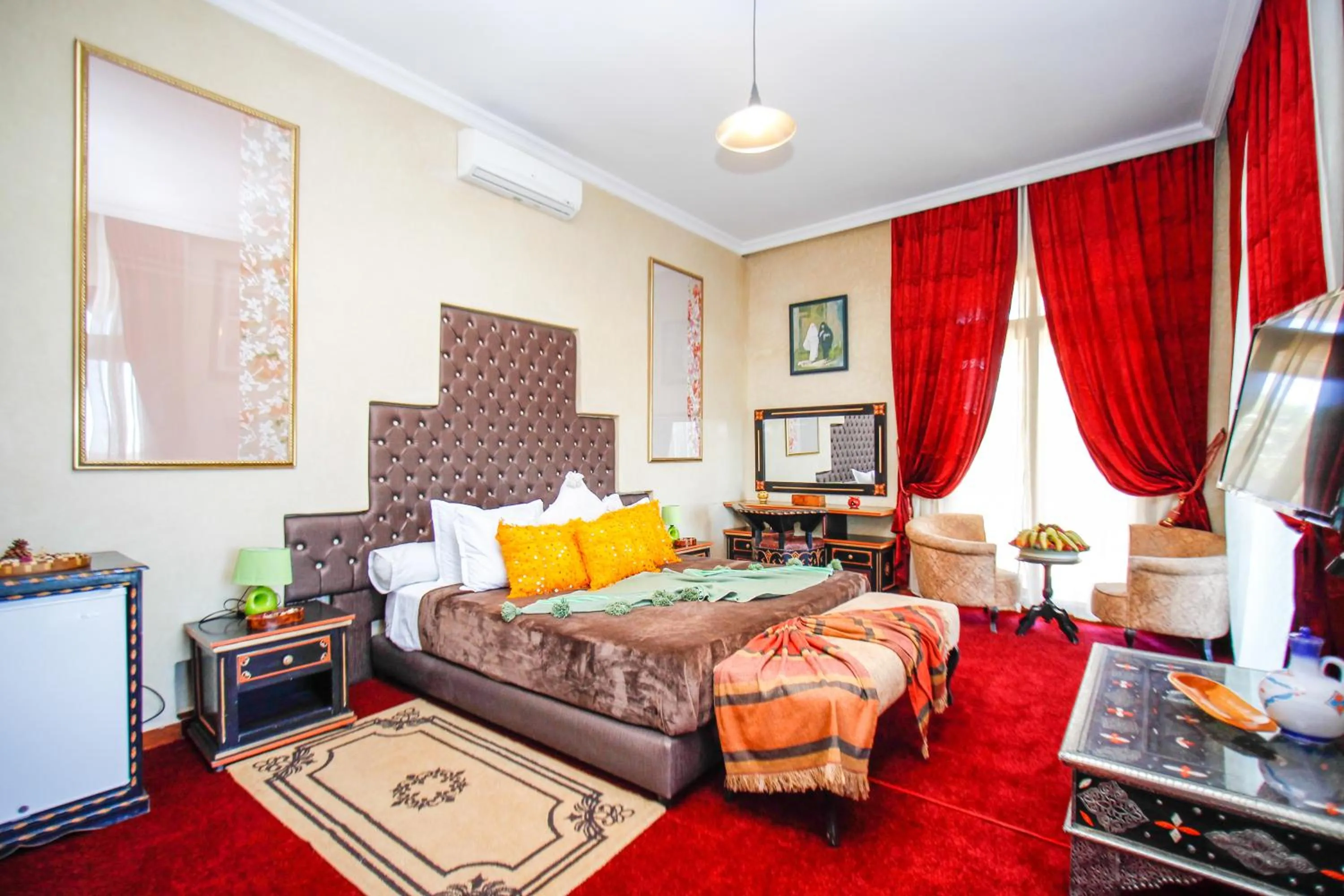 Bed in Kasbah Ait Oumghar