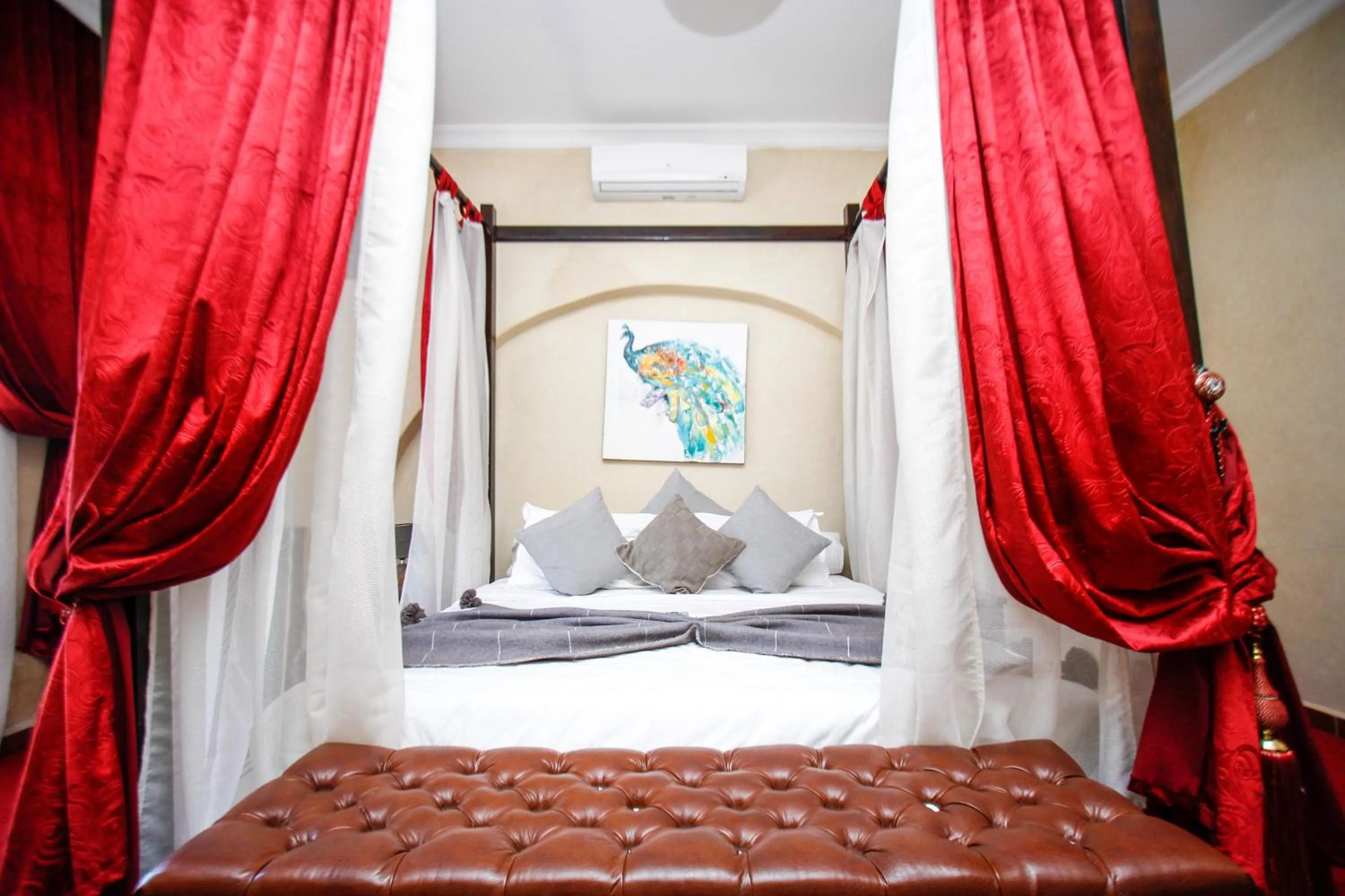 Bed in Kasbah Ait Oumghar