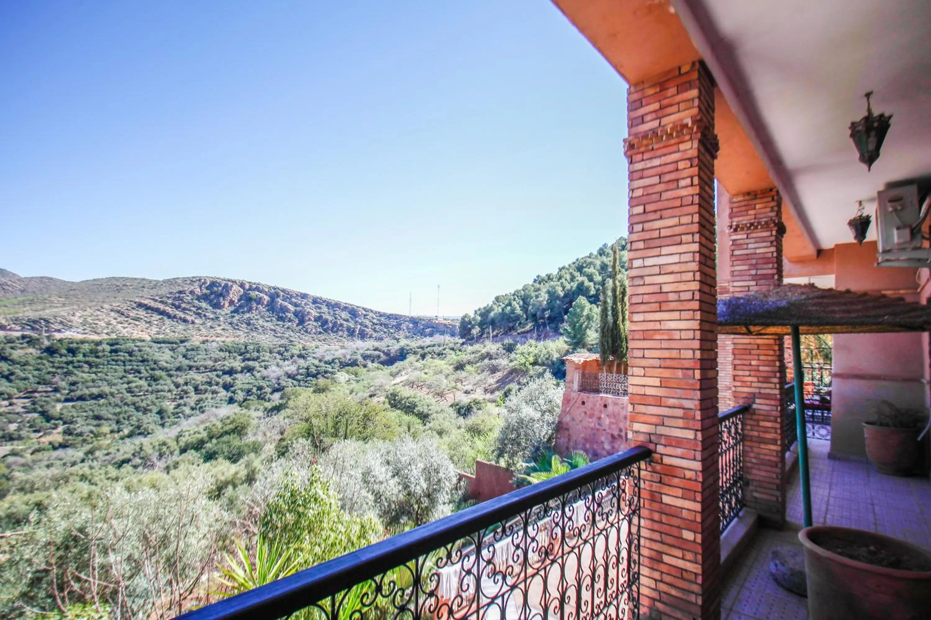 Balcony/Terrace in Kasbah Ait Oumghar