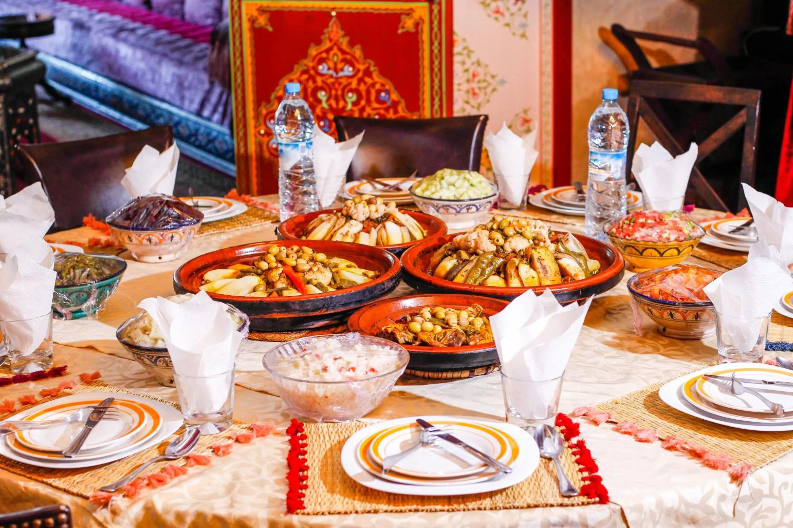 Food and drinks in Kasbah Ait Oumghar