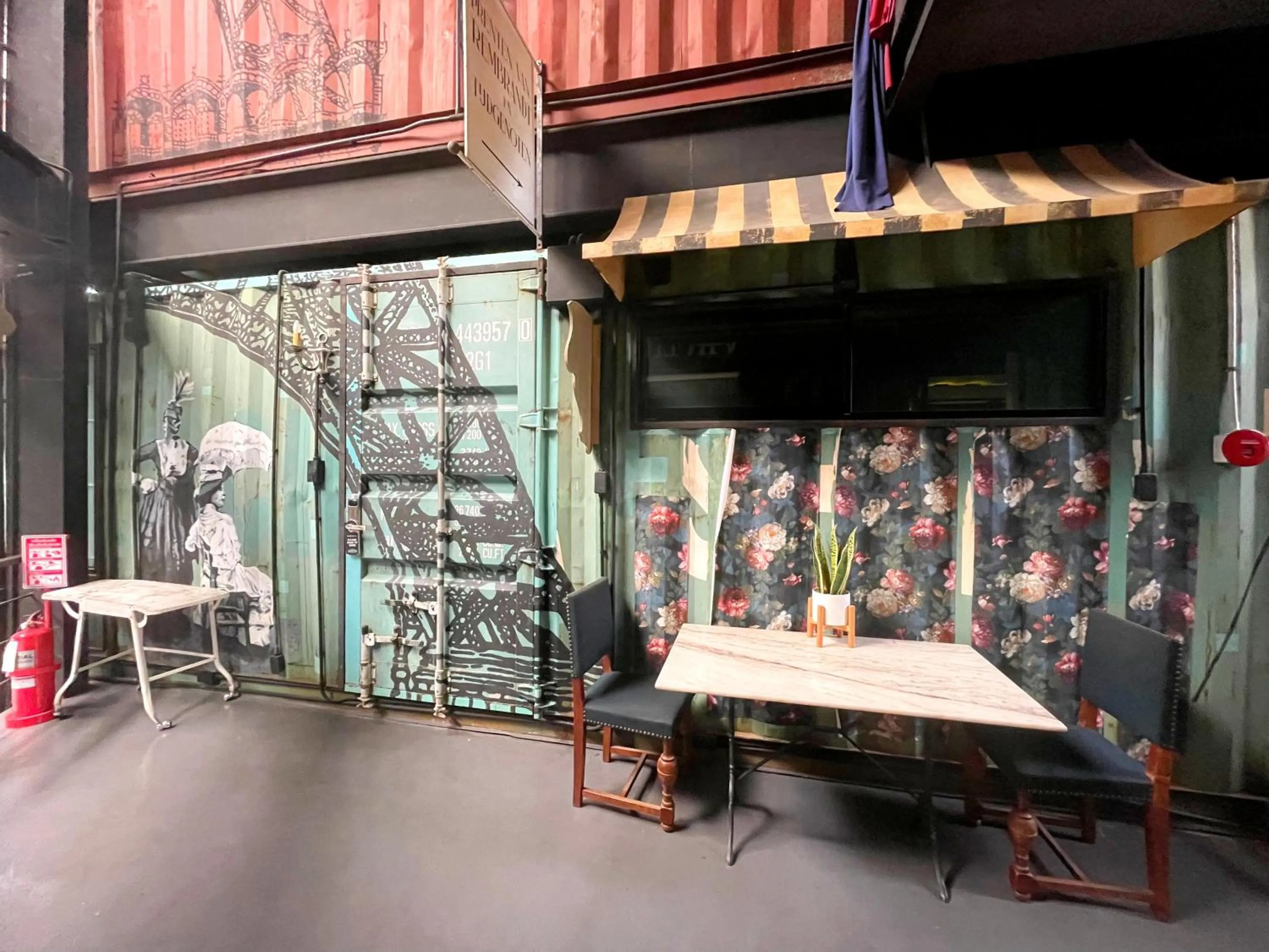 Seating area in Nights in A Box