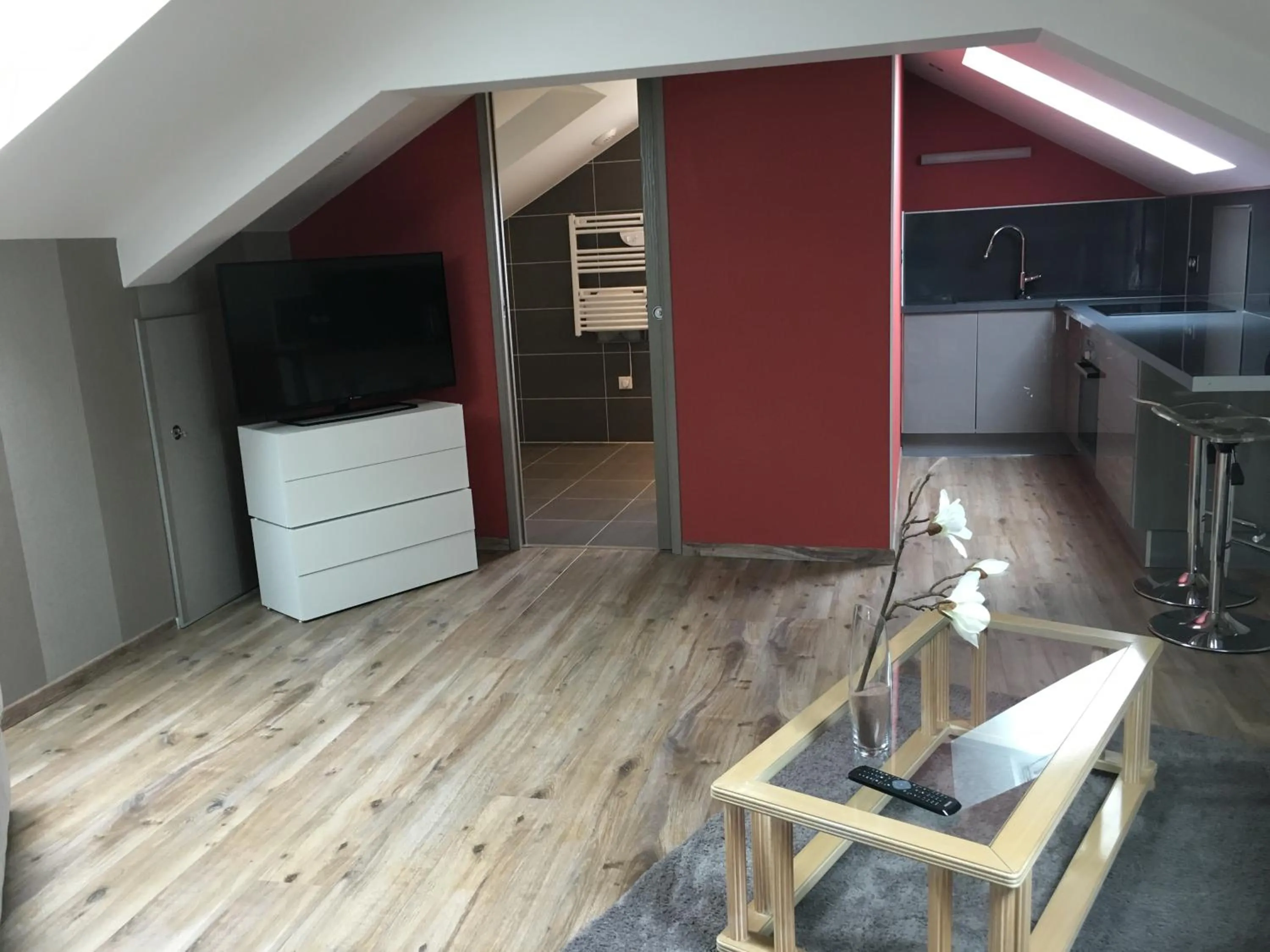 Living room in Hôtel de la Paix