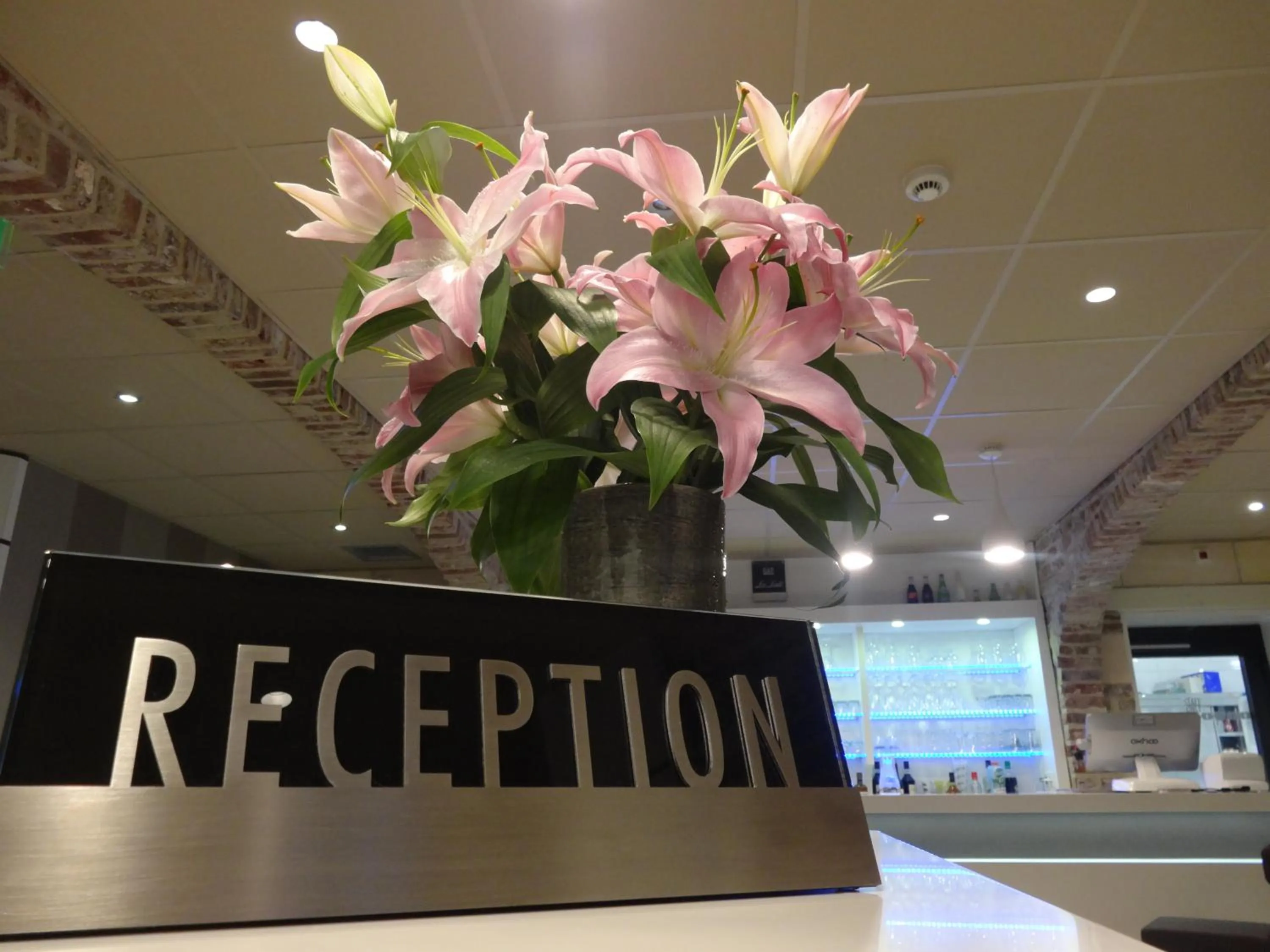 Lobby or reception in Hôtel de la Paix
