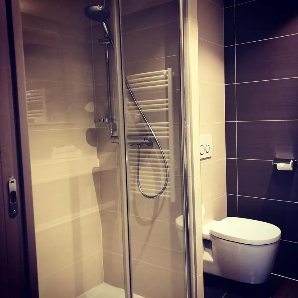 Shower in Hôtel de la Paix