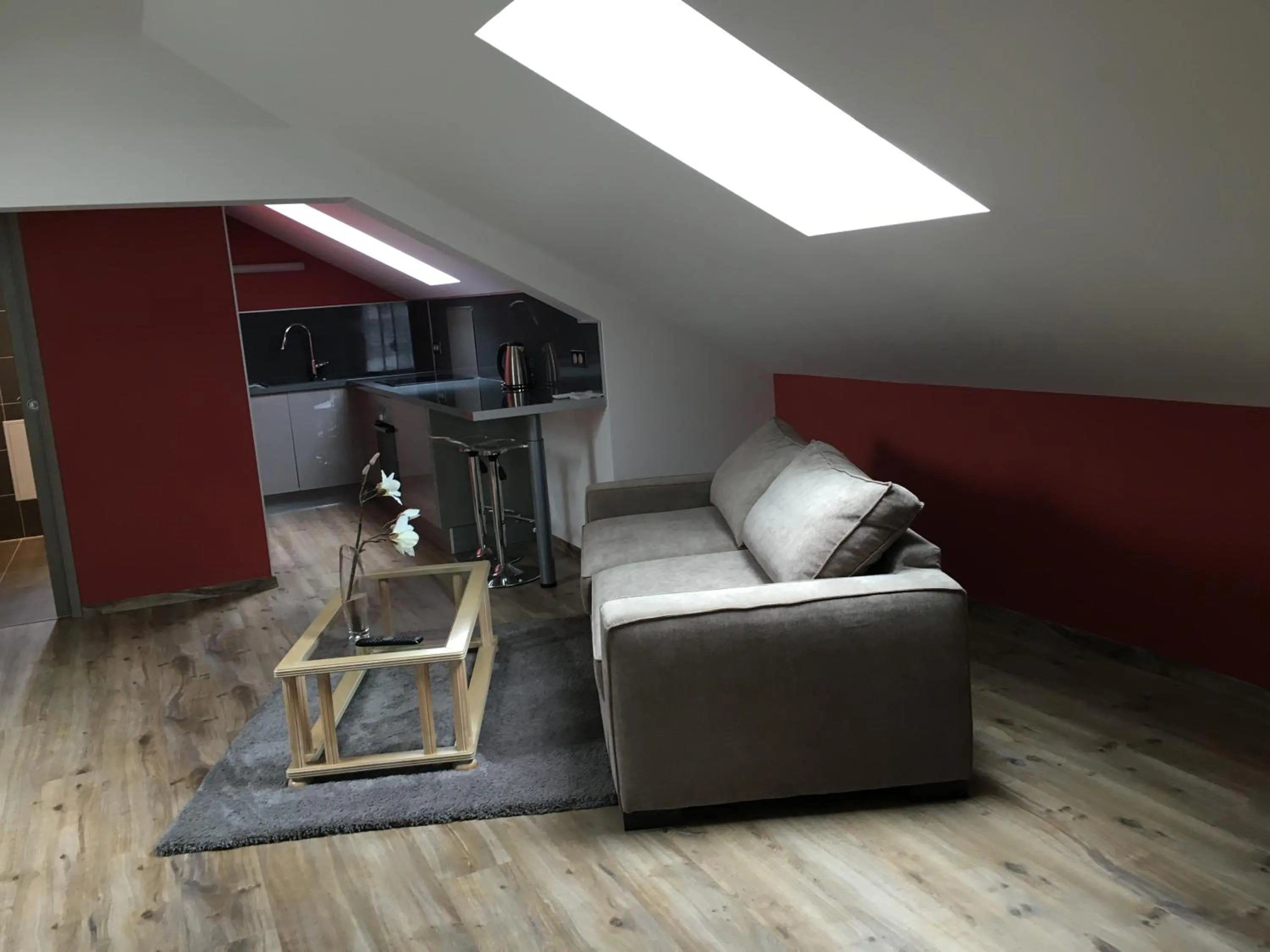 Living room in Hôtel de la Paix