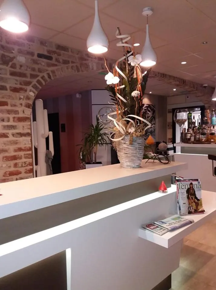 Lobby or reception in Hôtel de la Paix