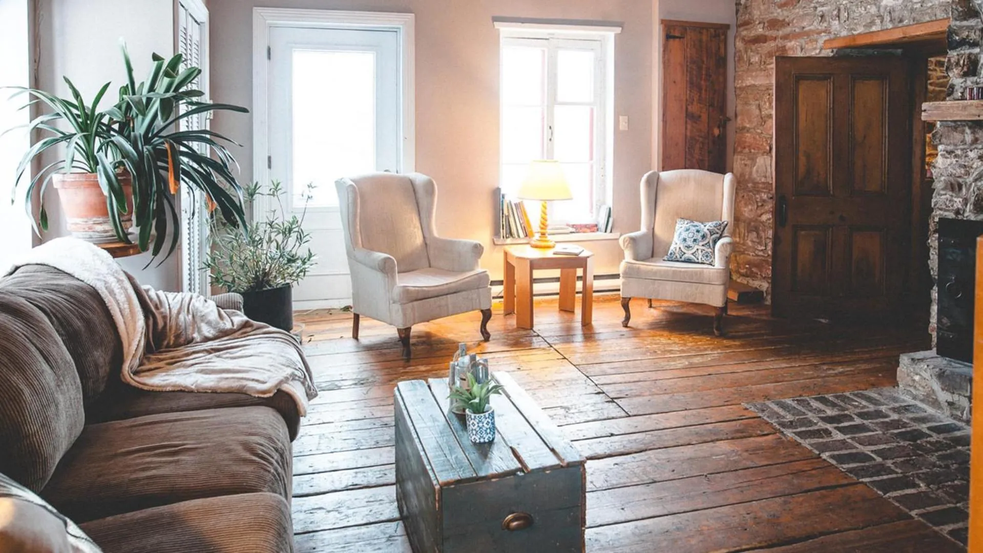 Living room in Le Clos des Brumes