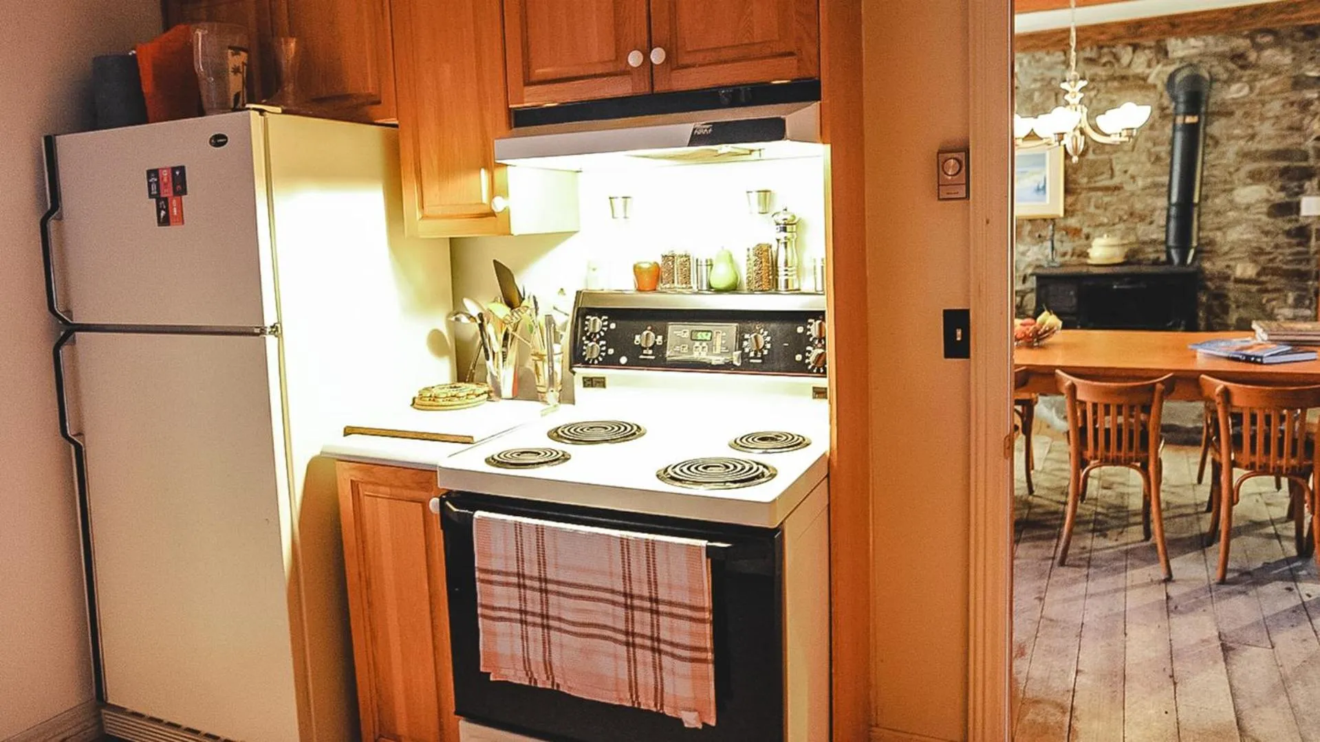 Kitchen or kitchenette in Le Clos des Brumes