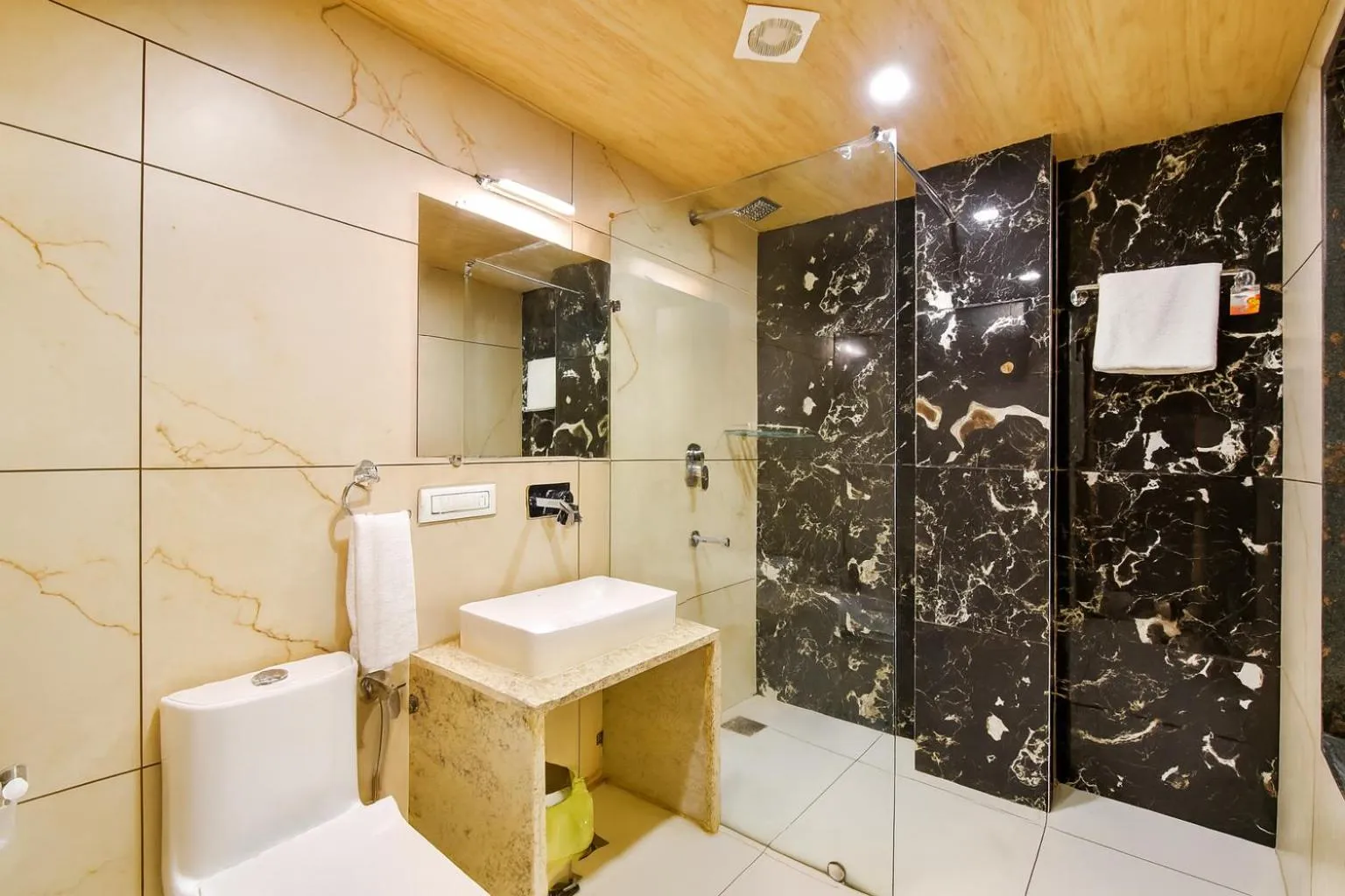 Bathroom in Hotel Pawan Regency- Best Mountain View Hotel In McLeodganj