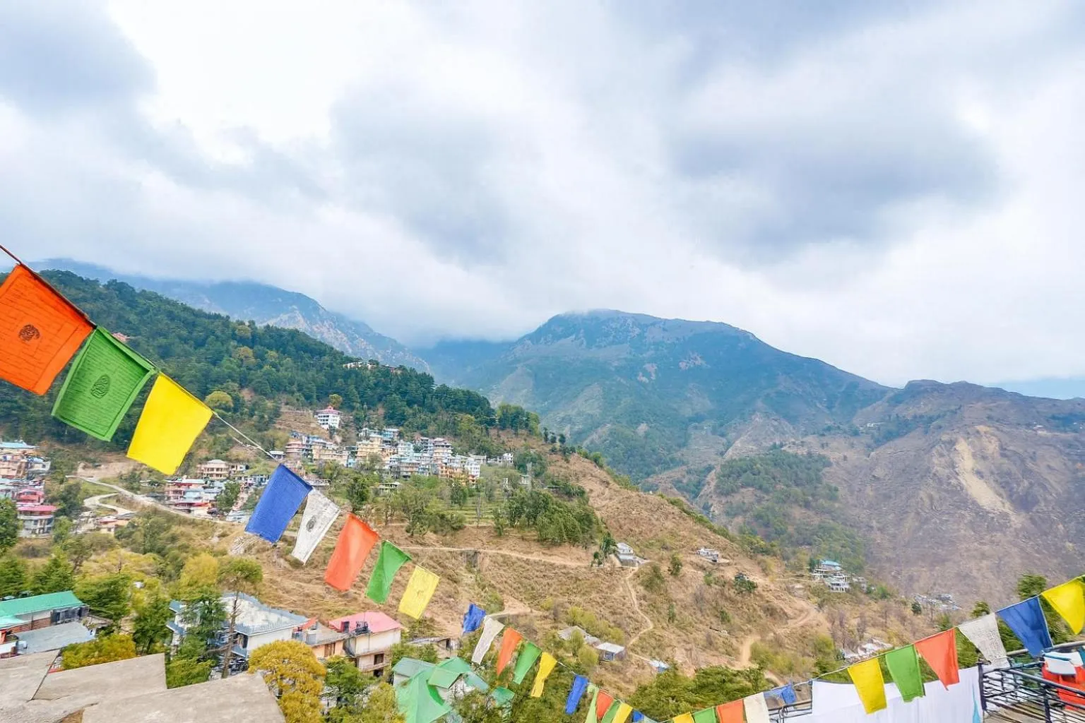 City view in Hotel Pawan Regency- Best Mountain View Hotel In McLeodganj