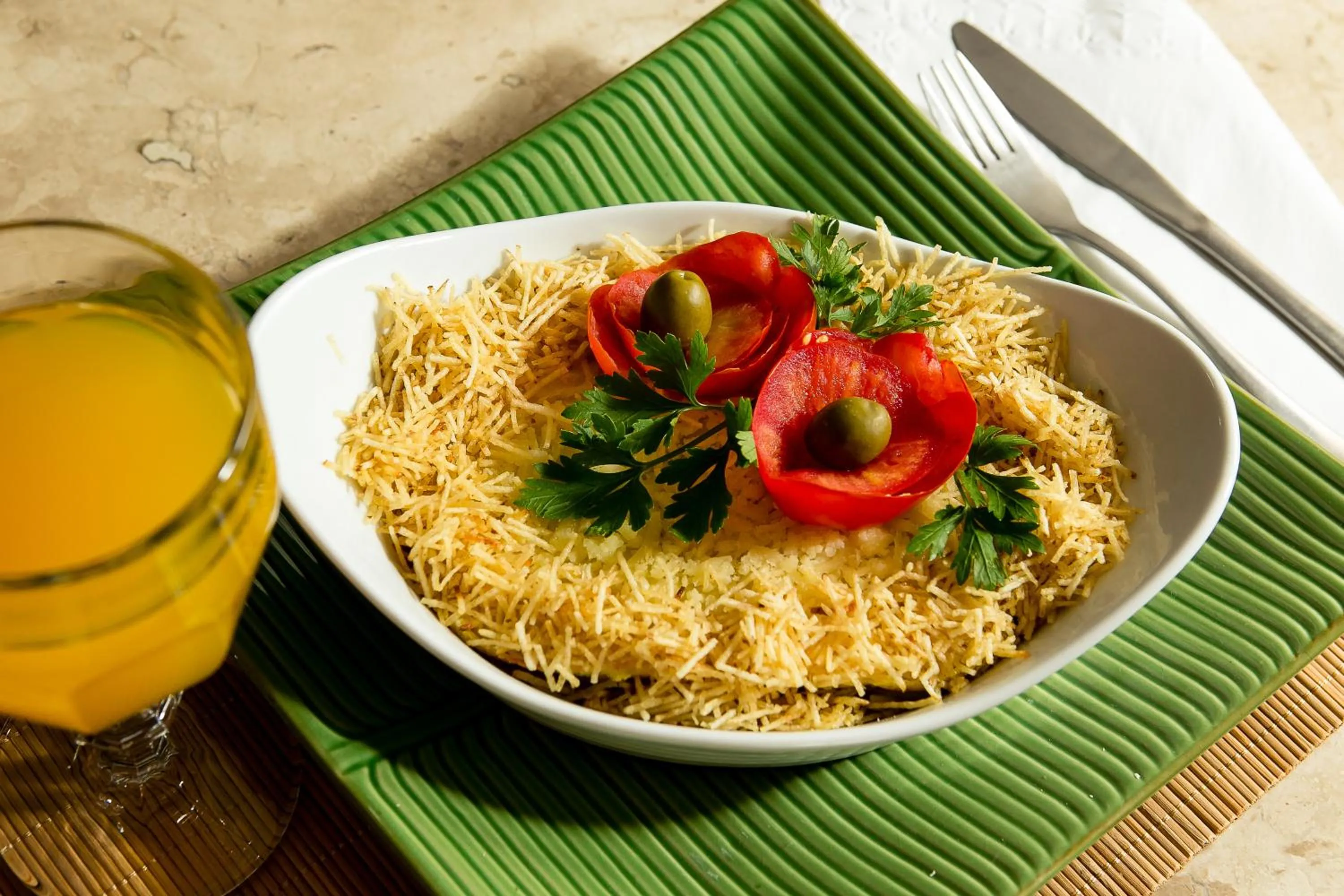Food close-up in Pousada Sossego da Pampulha