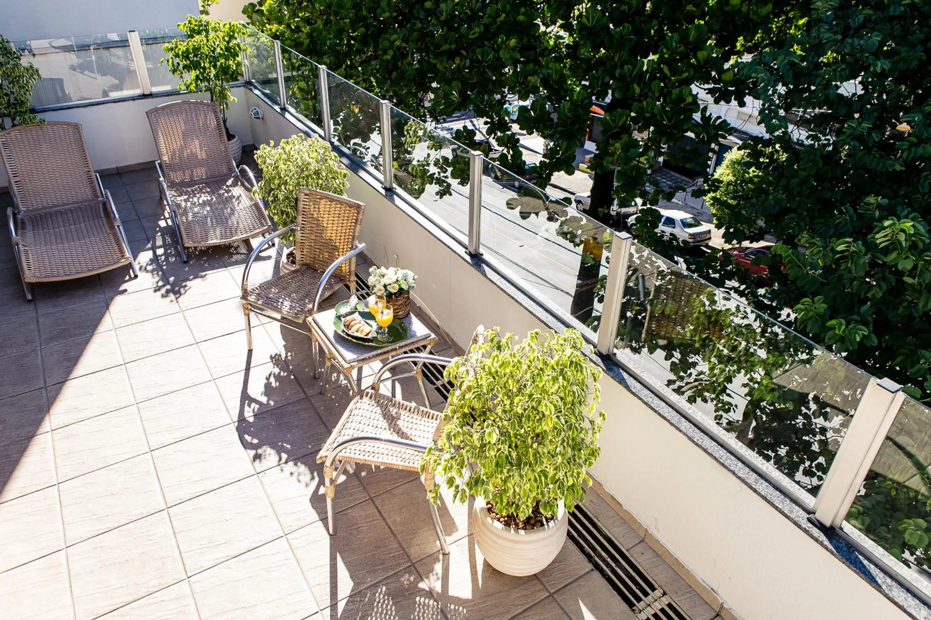 Patio in Pousada Sossego da Pampulha