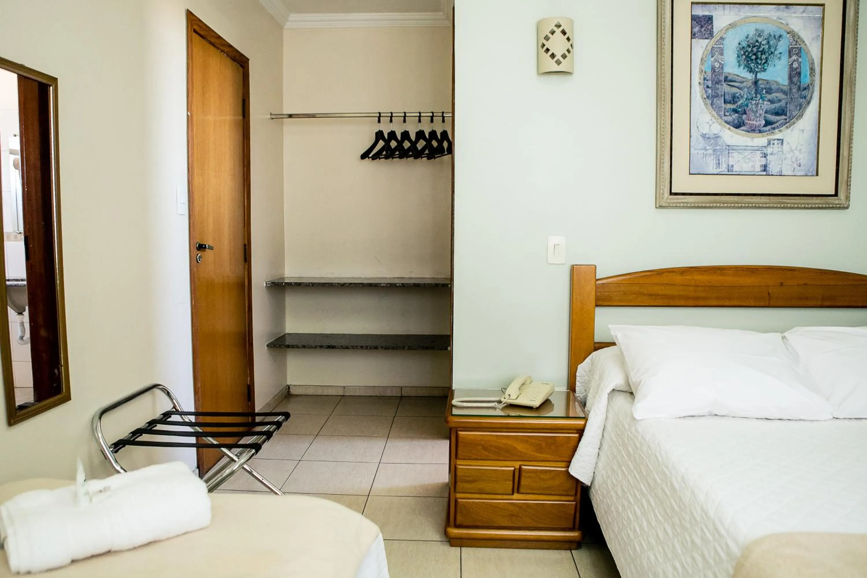 Bed in Pousada Sossego da Pampulha