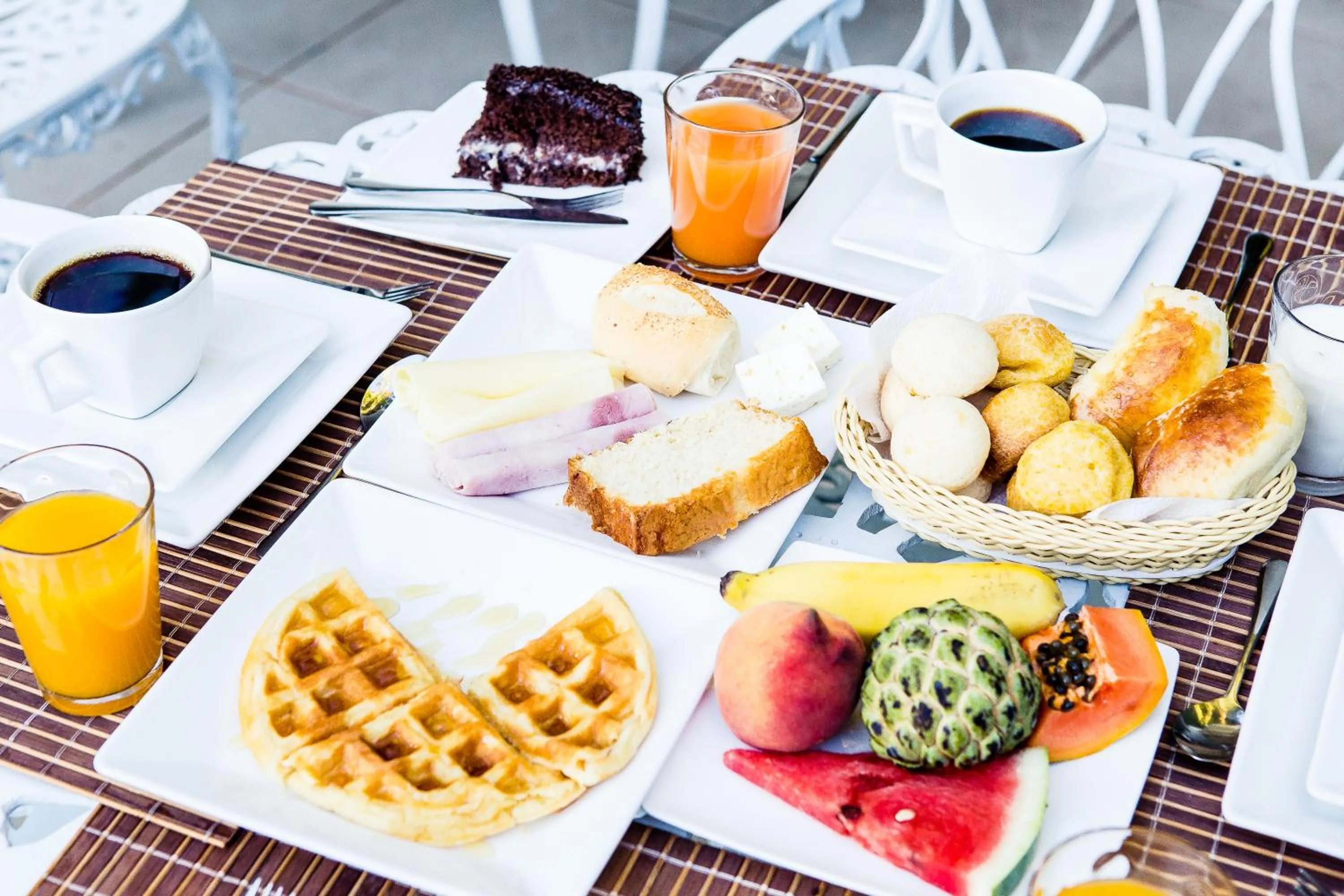 Breakfast in Pousada Sossego da Pampulha