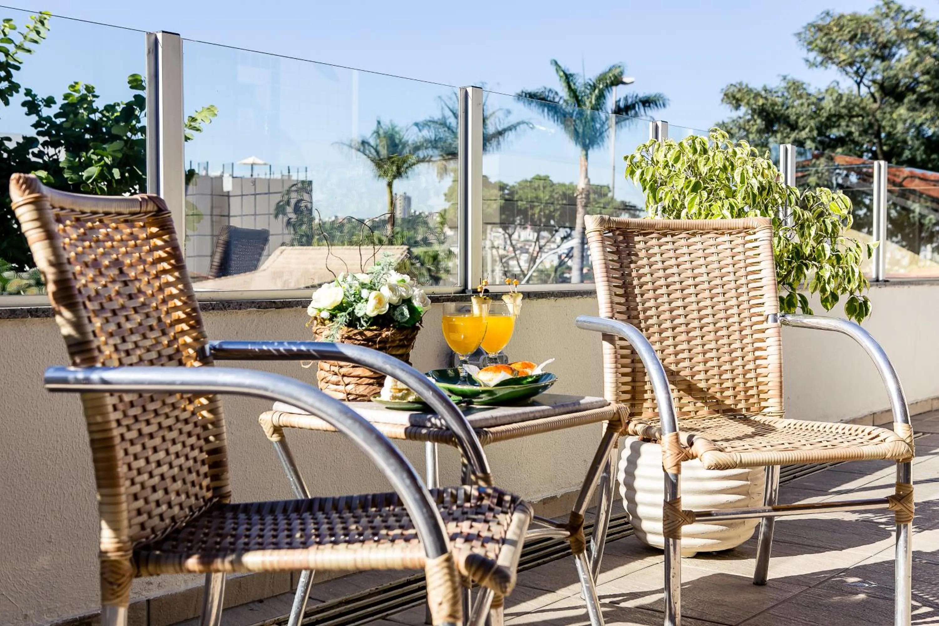 Patio in Pousada Sossego da Pampulha