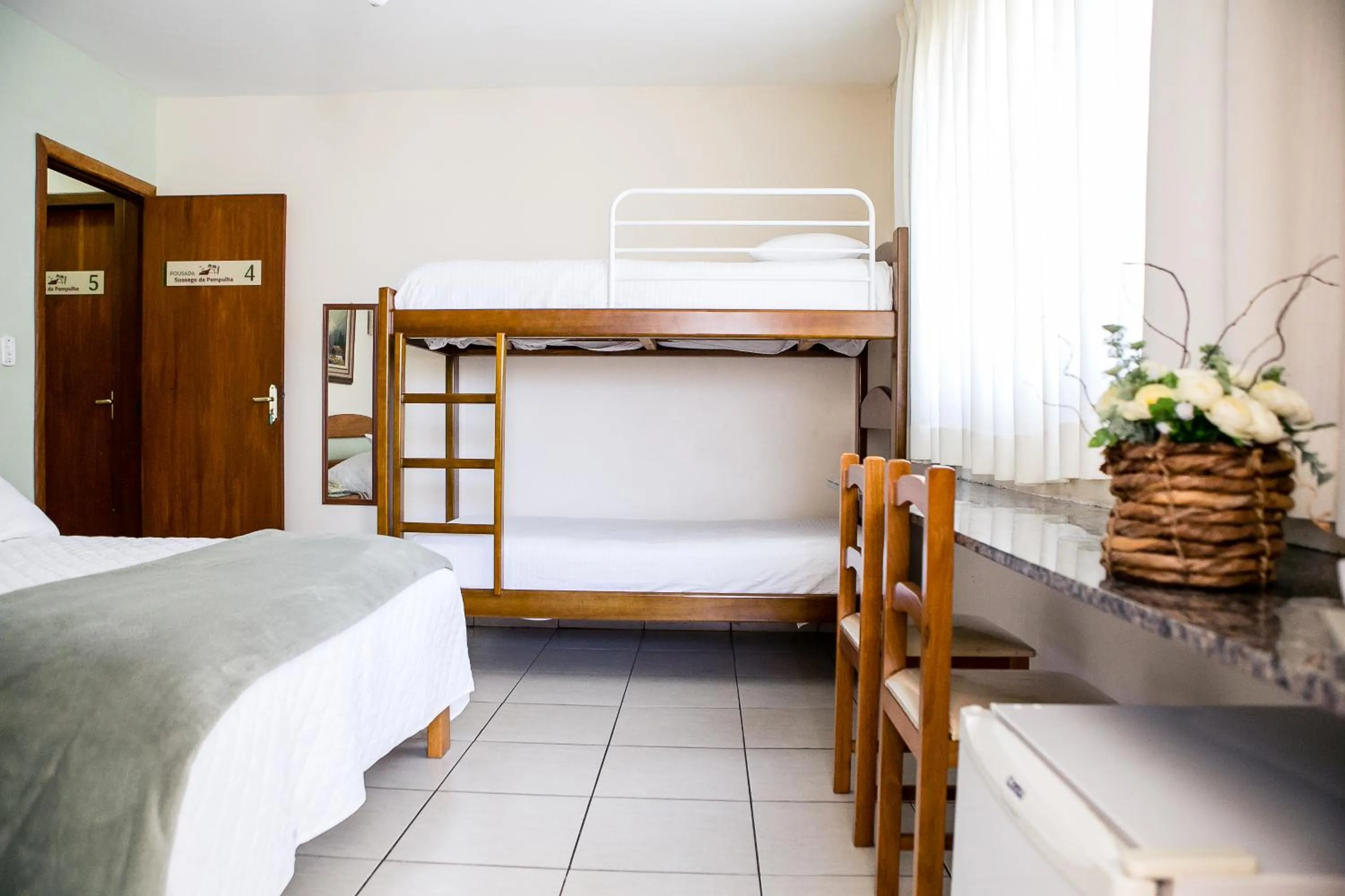 bunk bed, Bed in Pousada Sossego da Pampulha