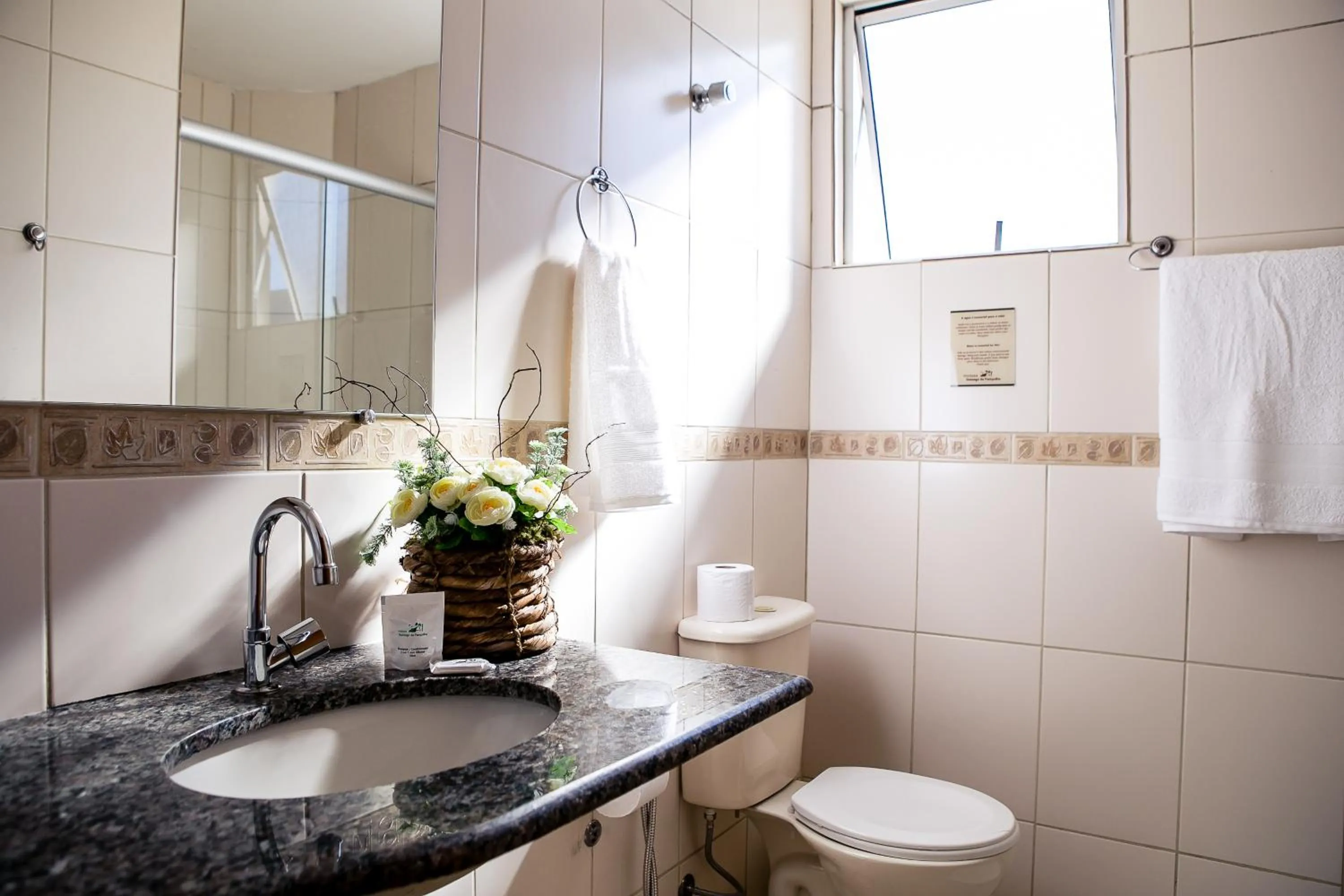 Toilet in Pousada Sossego da Pampulha