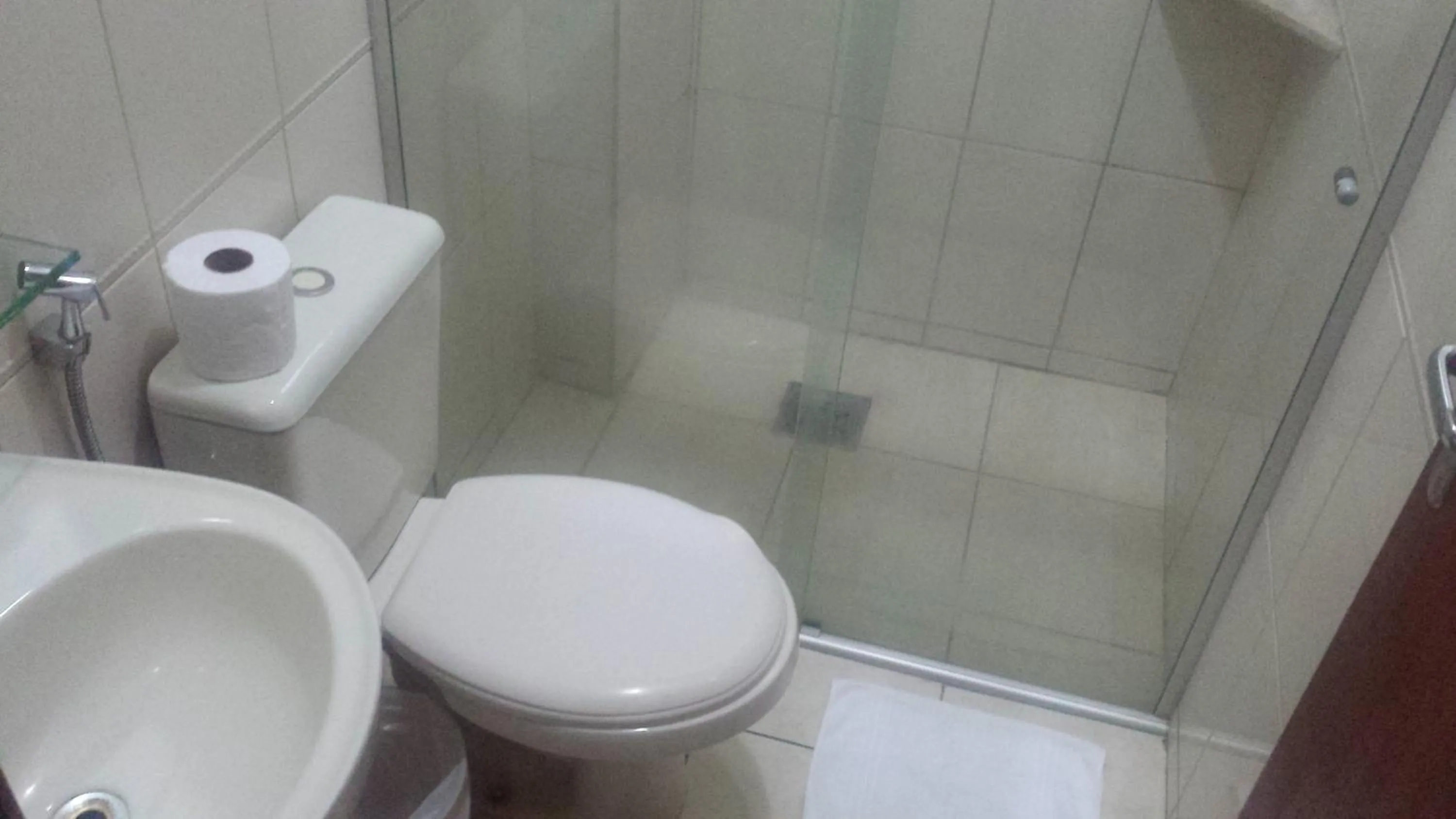 Toilet in Pousada Sossego da Pampulha