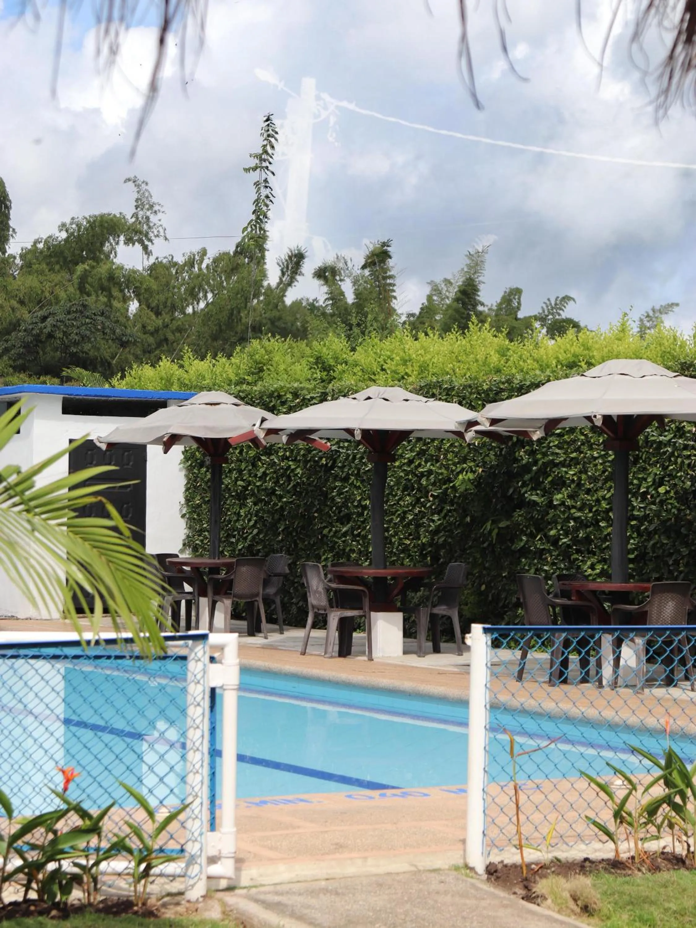 Pool view in Desiderata Resort