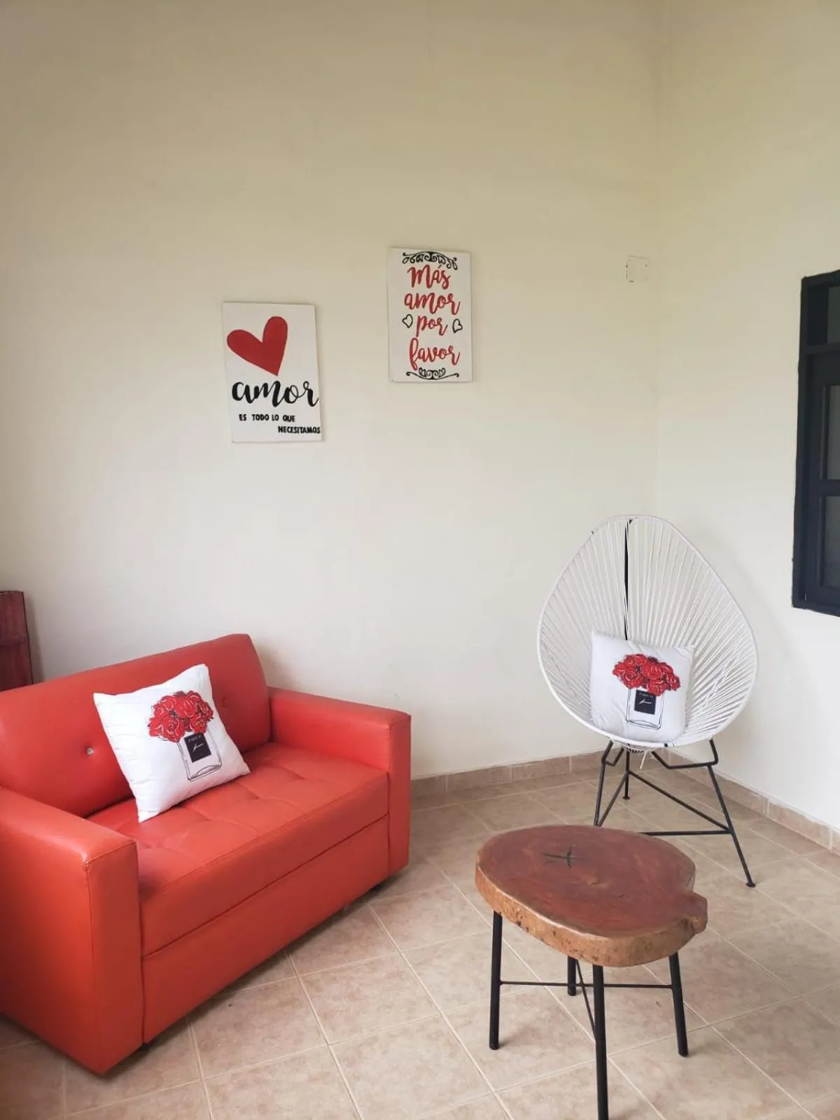 Living room in Desiderata Resort