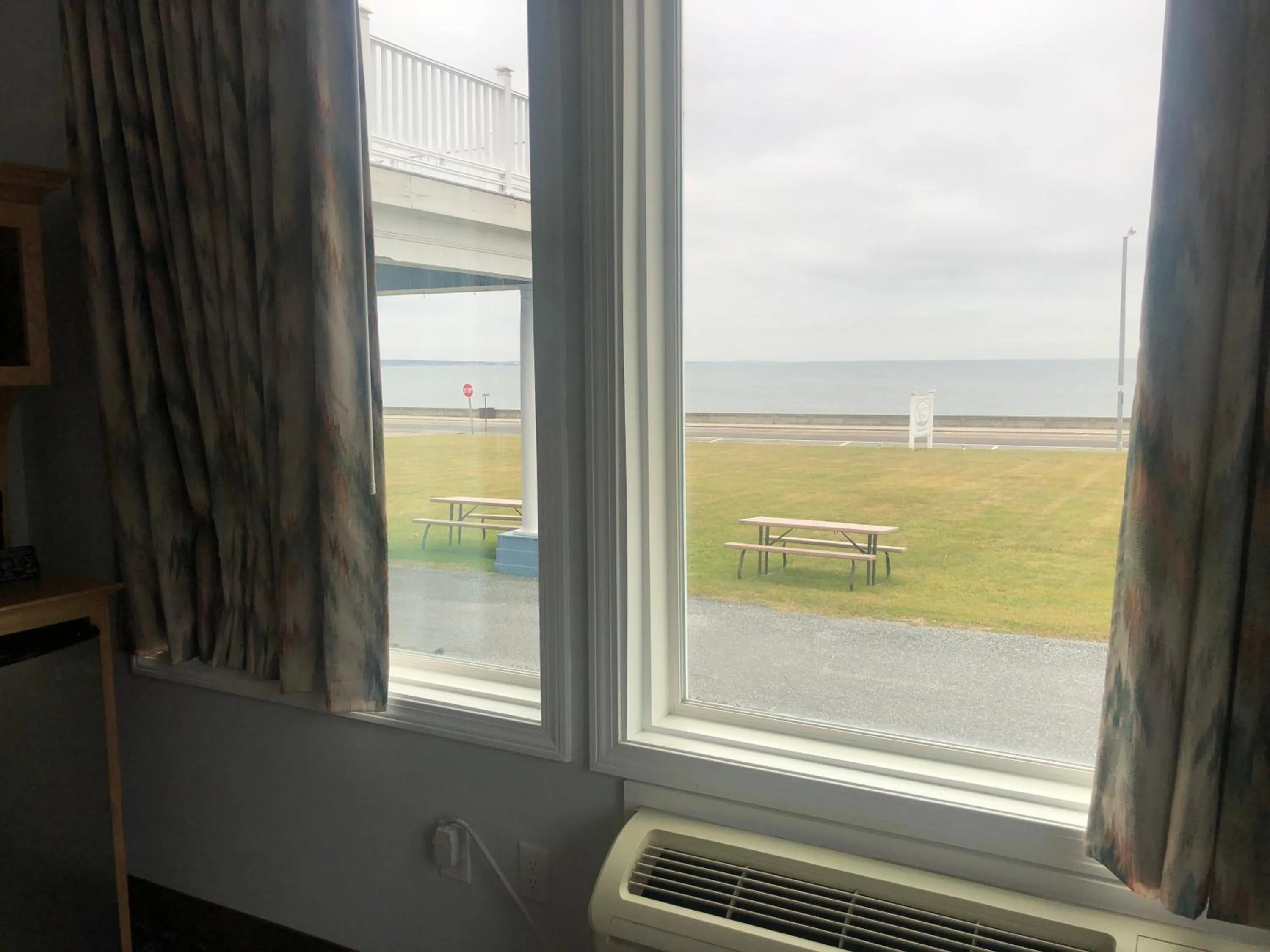 Garden view in The Atlantic House