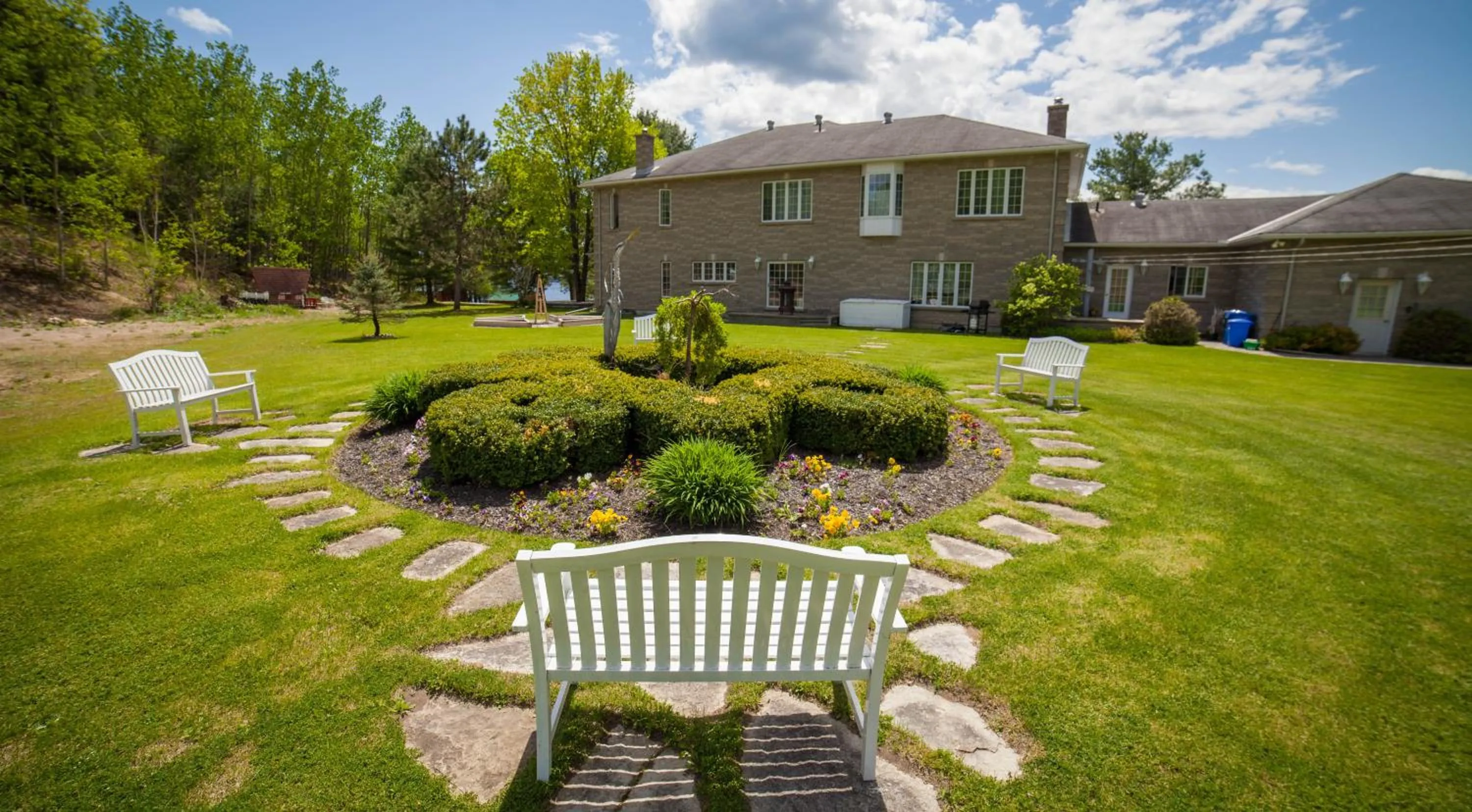 Garden in Greystone on Golden Lake