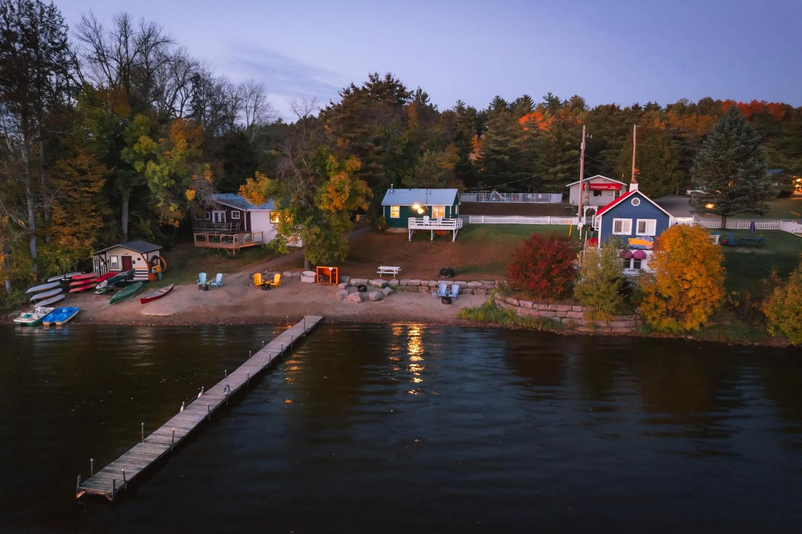 Day in Greystone on Golden Lake