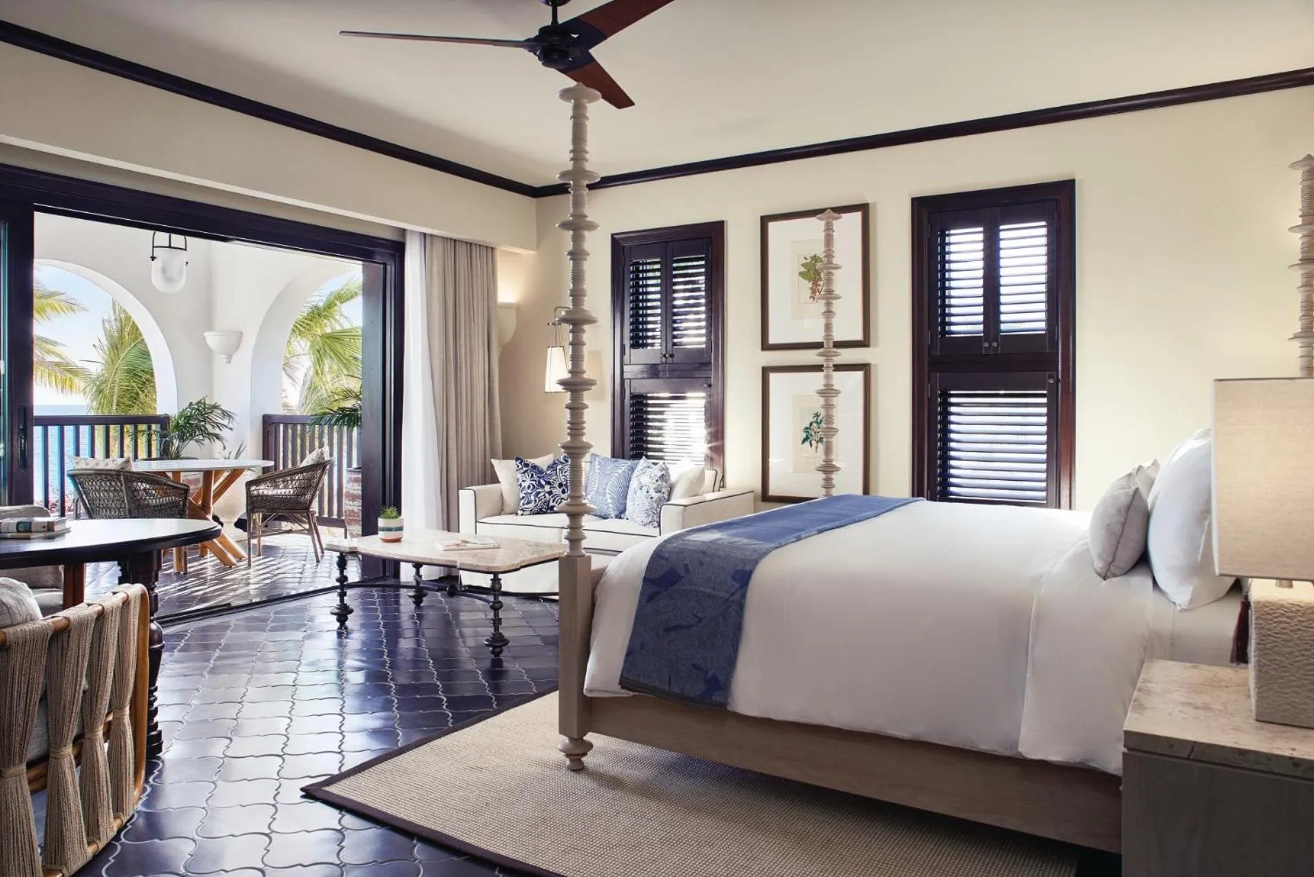 Bedroom, Bed in Cap Juluca, A Belmond Hotel, Anguilla