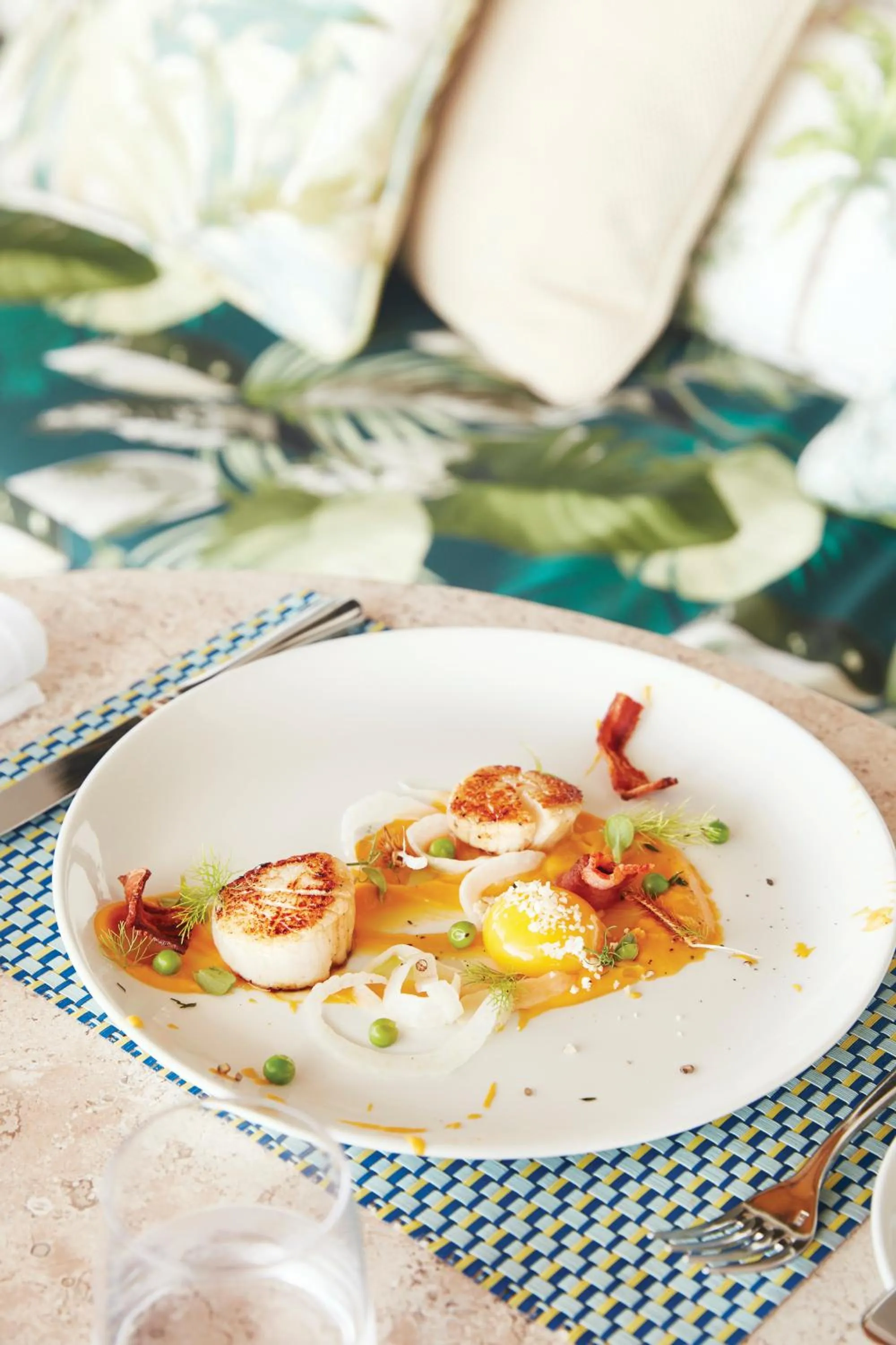 Food close-up in Cap Juluca, A Belmond Hotel, Anguilla