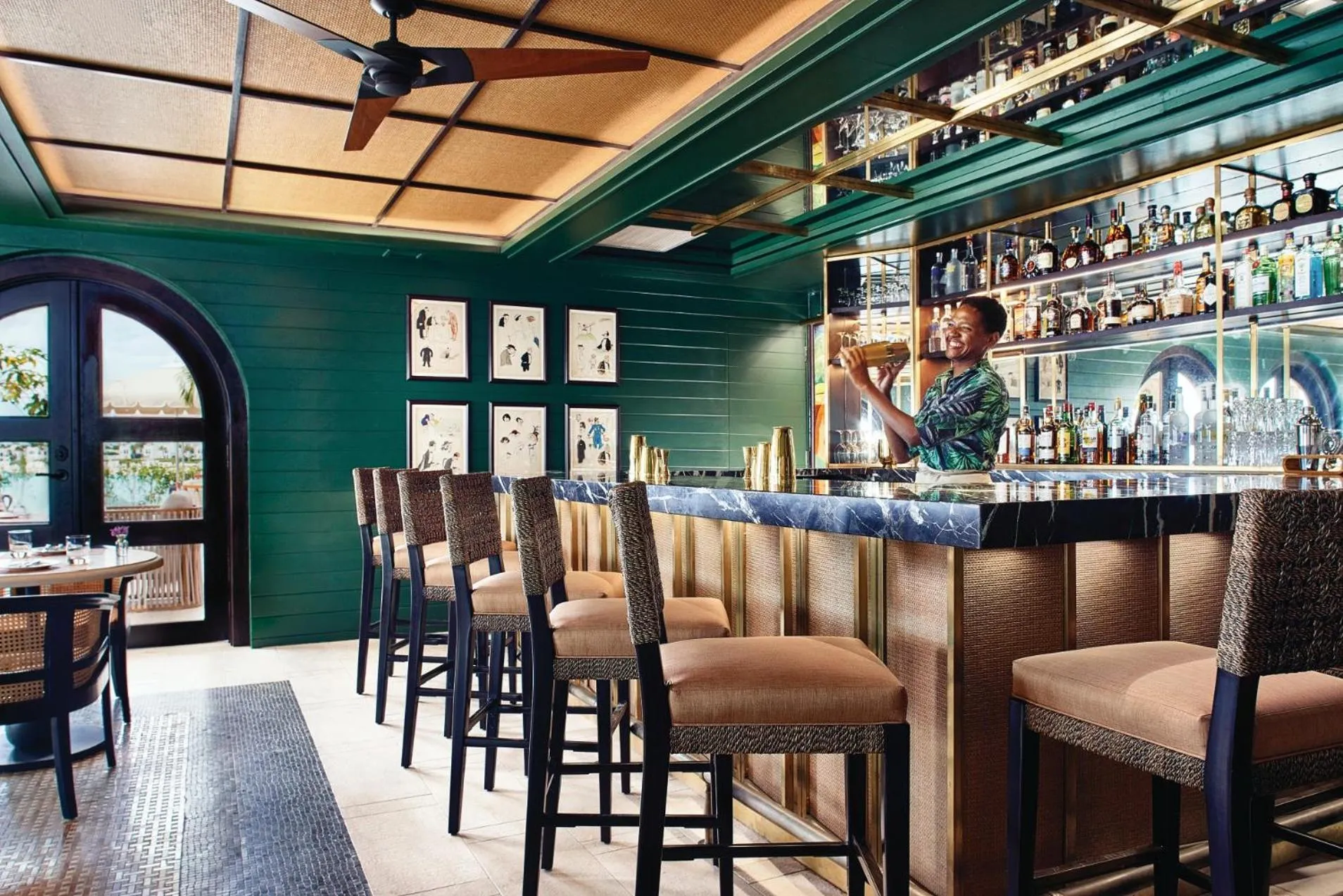 Lounge or bar in Cap Juluca, A Belmond Hotel, Anguilla