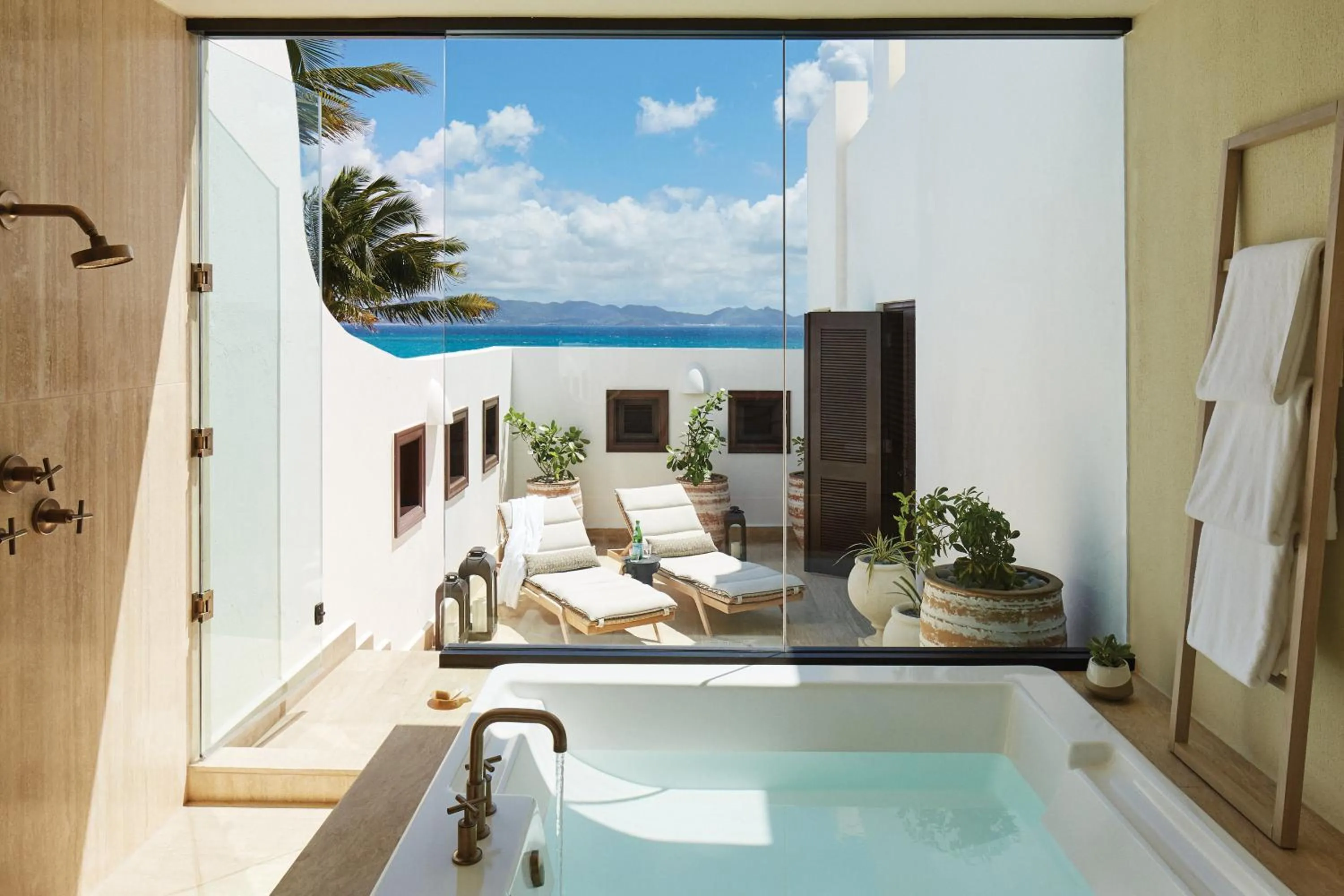 Bathroom in Cap Juluca, A Belmond Hotel, Anguilla