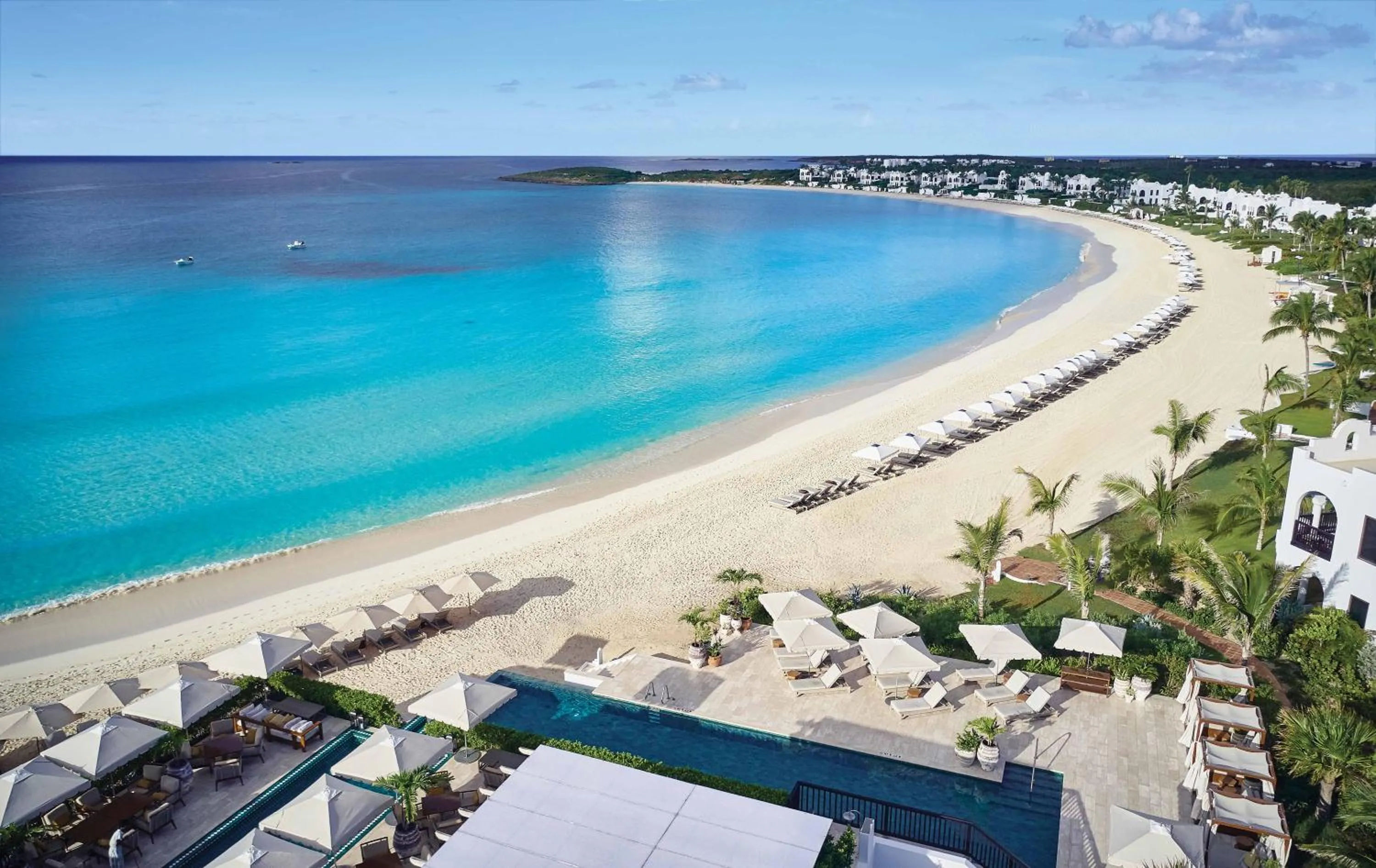 Bird's eye view in Cap Juluca, A Belmond Hotel, Anguilla