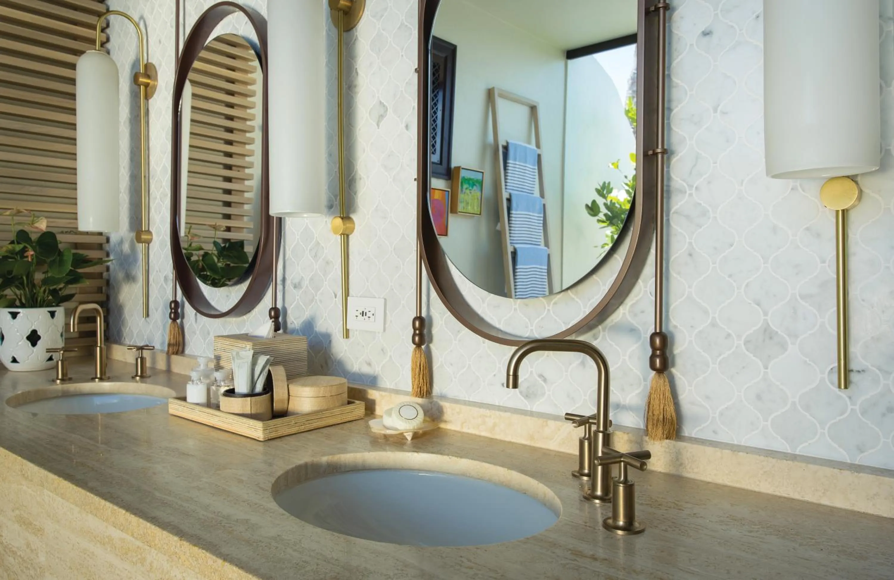 Bathroom in Cap Juluca, A Belmond Hotel, Anguilla