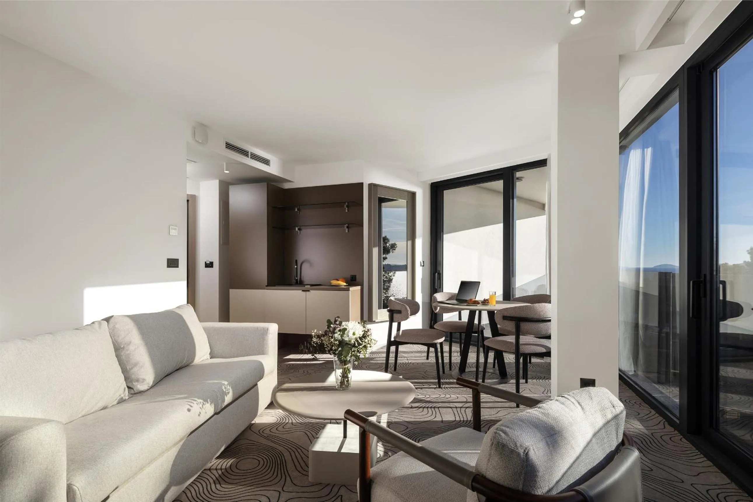 Living room in SeeSea Hotel