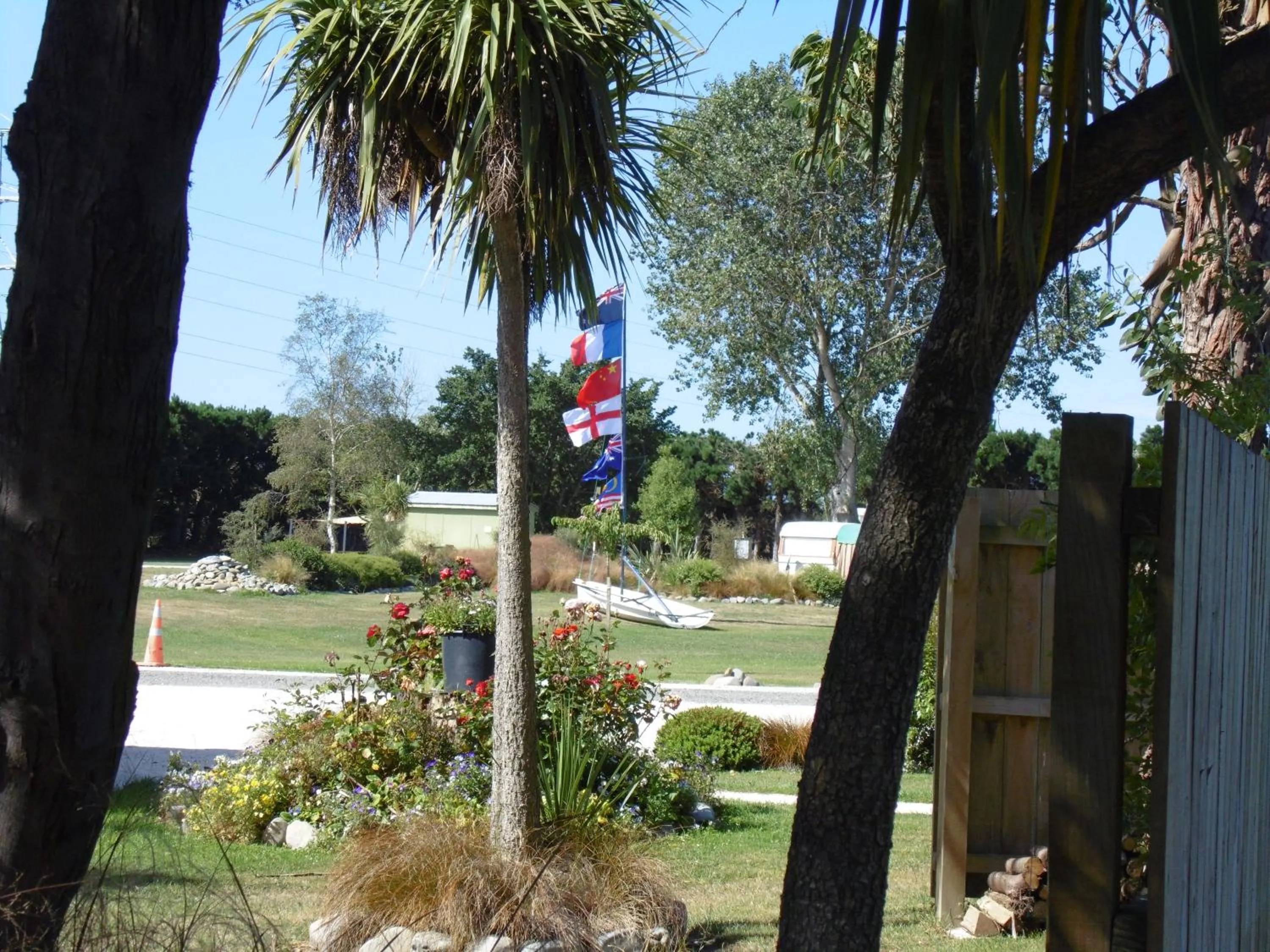 Decorative detail in Glenavys Waitaki River Motor Camp