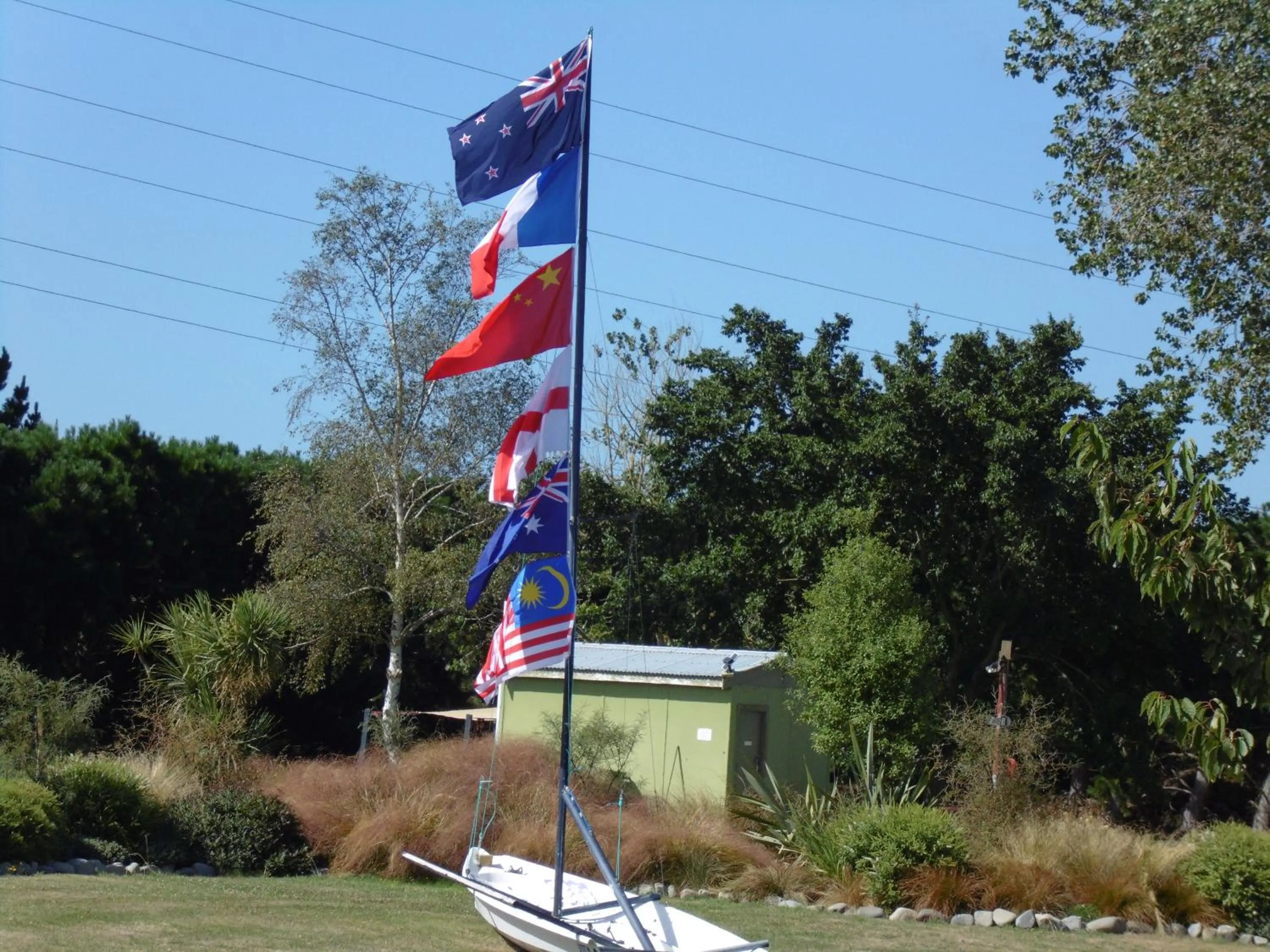 Decorative detail in Glenavys Waitaki River Motor Camp