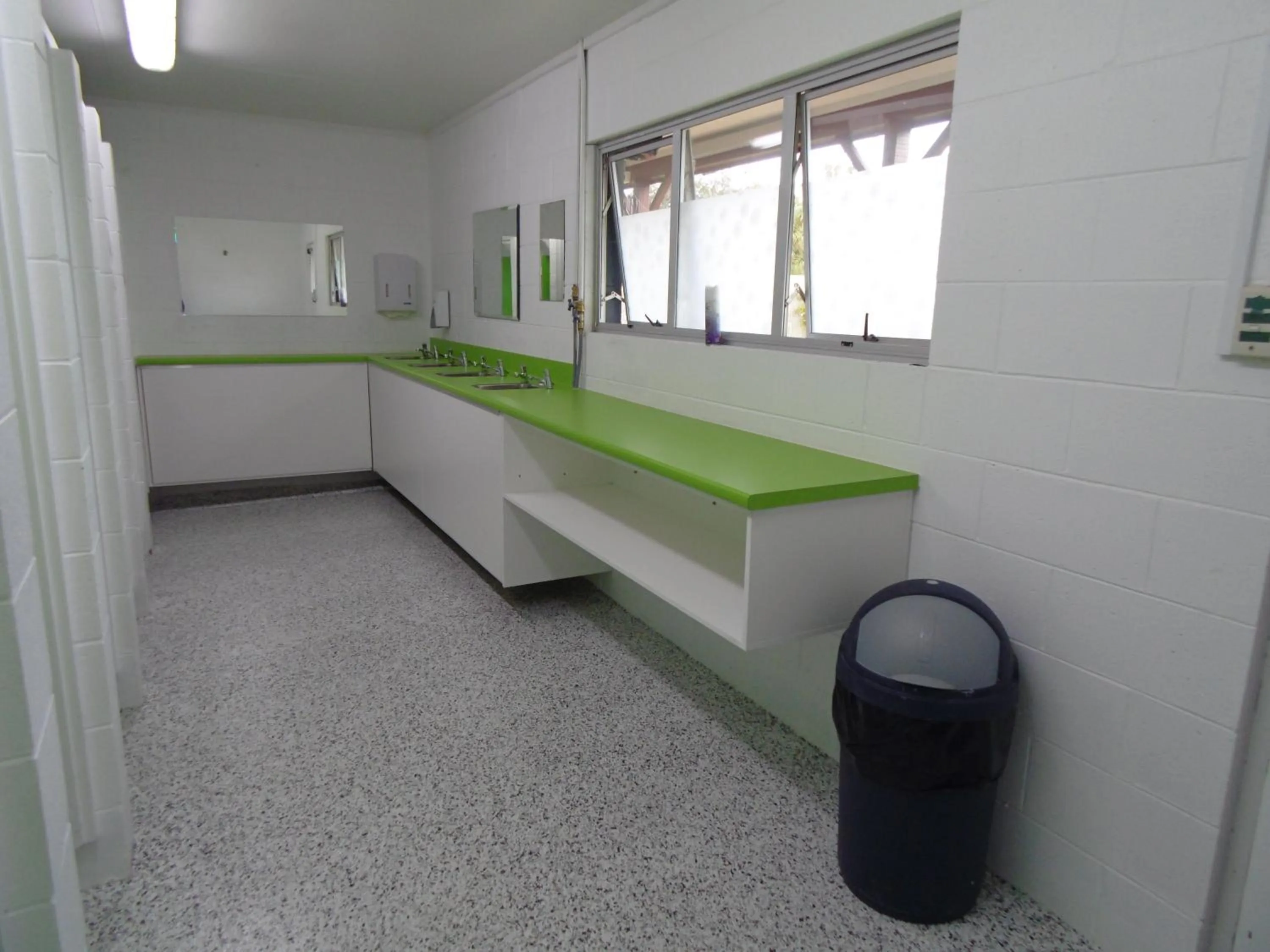 Shower in Glenavys Waitaki River Motor Camp