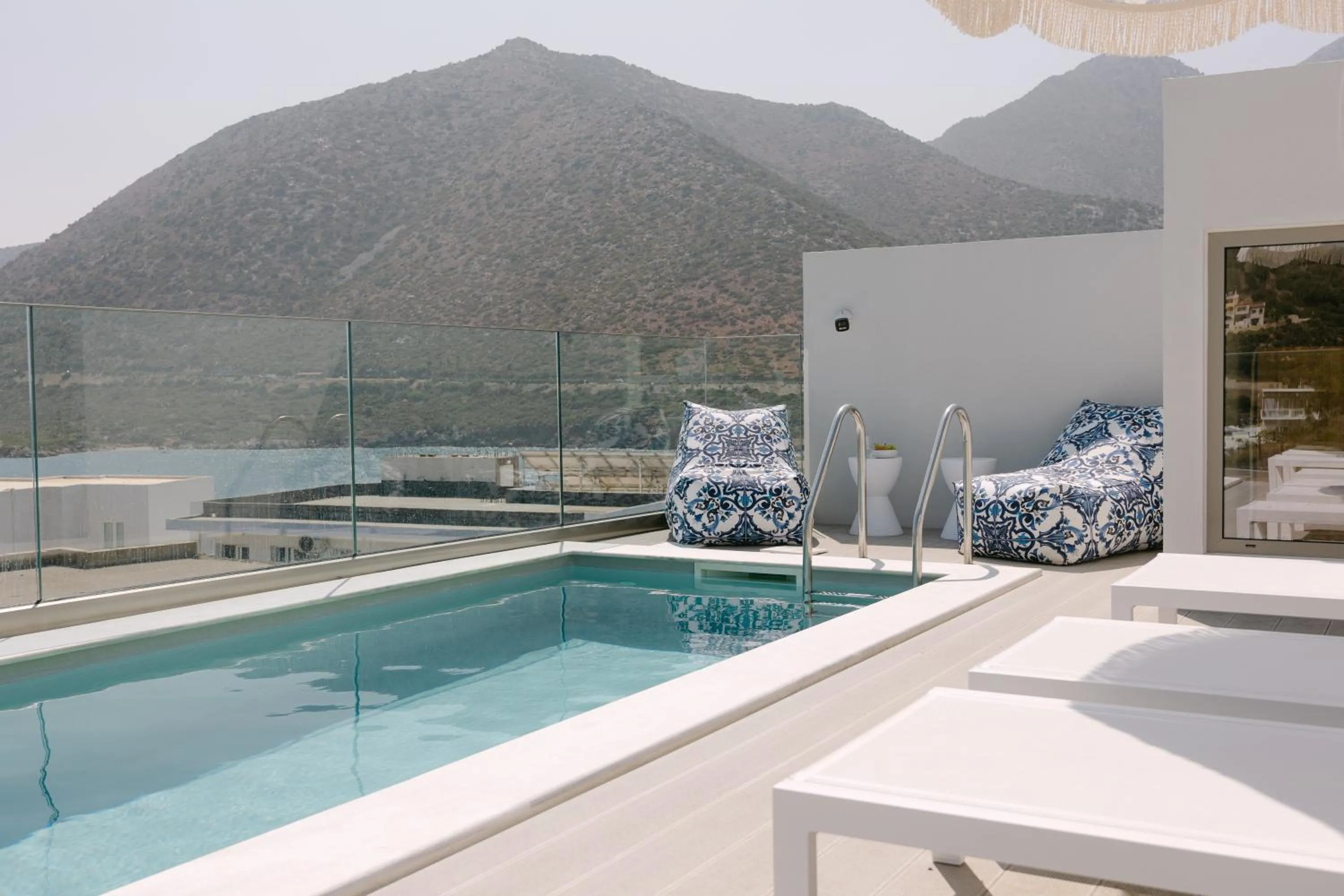 sunbed in Golden Luxury Suites