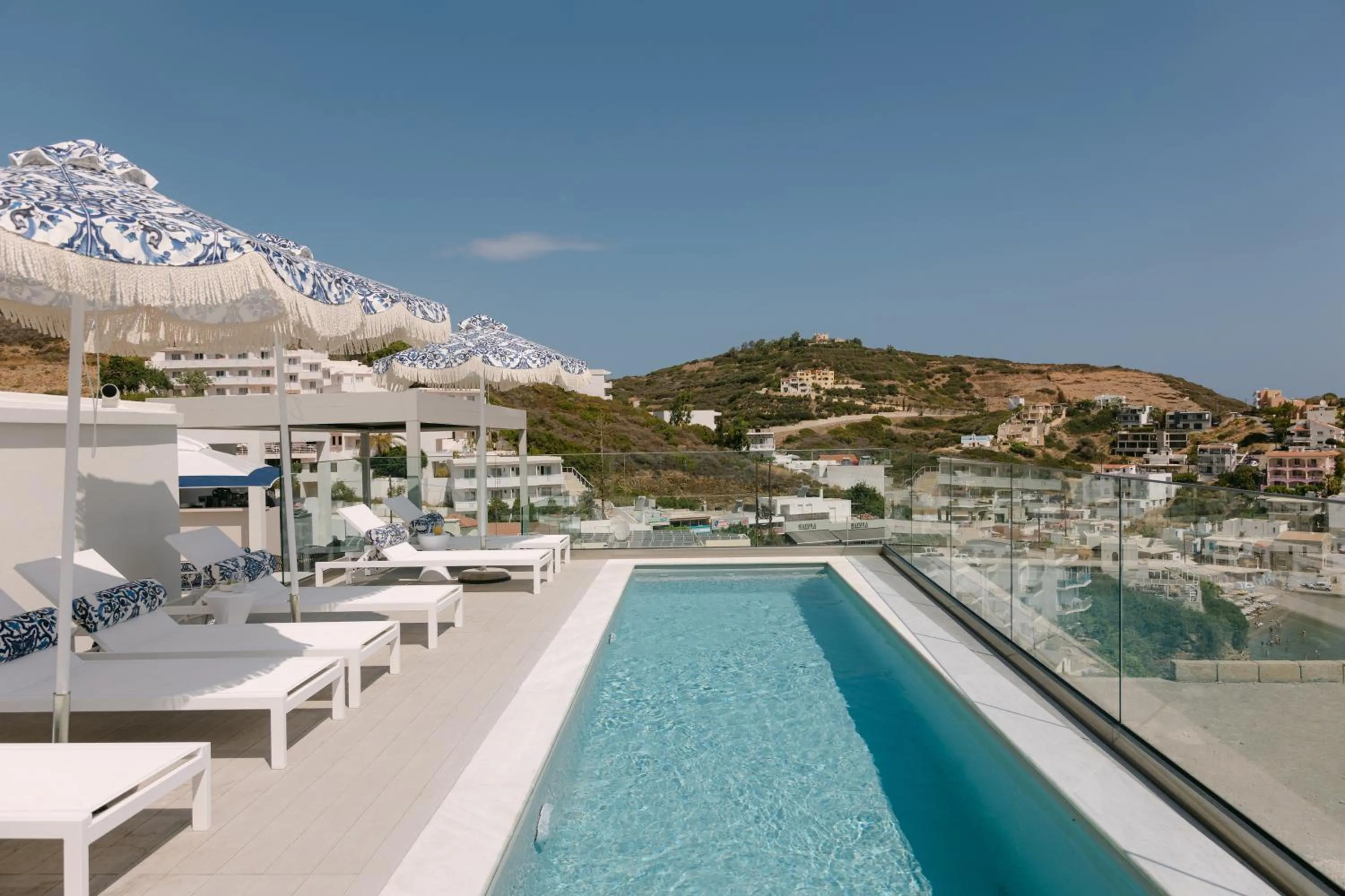 Swimming pool in Golden Luxury Suites