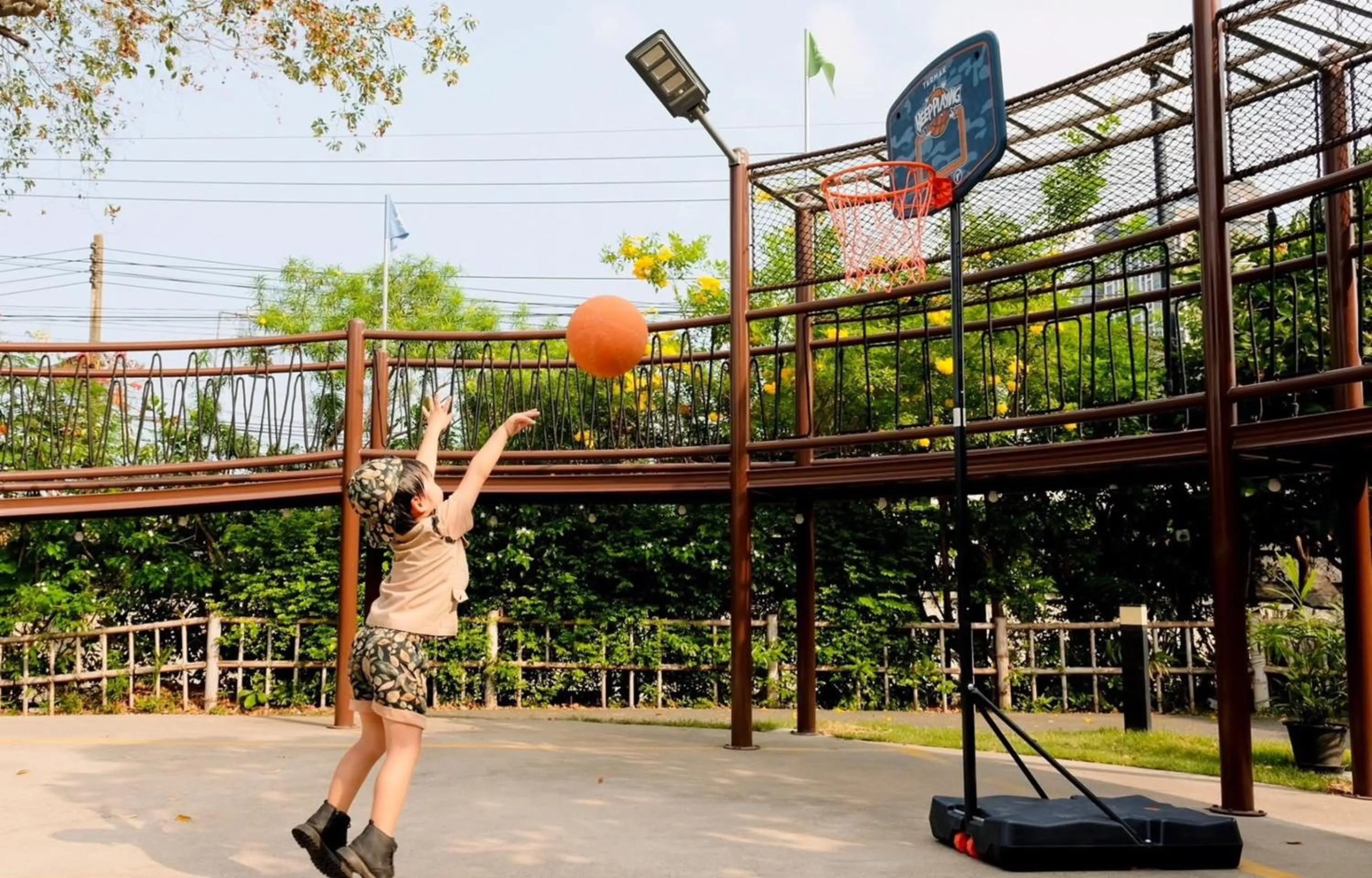 Children play ground in Balcony Courtyard Sriracha Hotel & Serviced Apartments