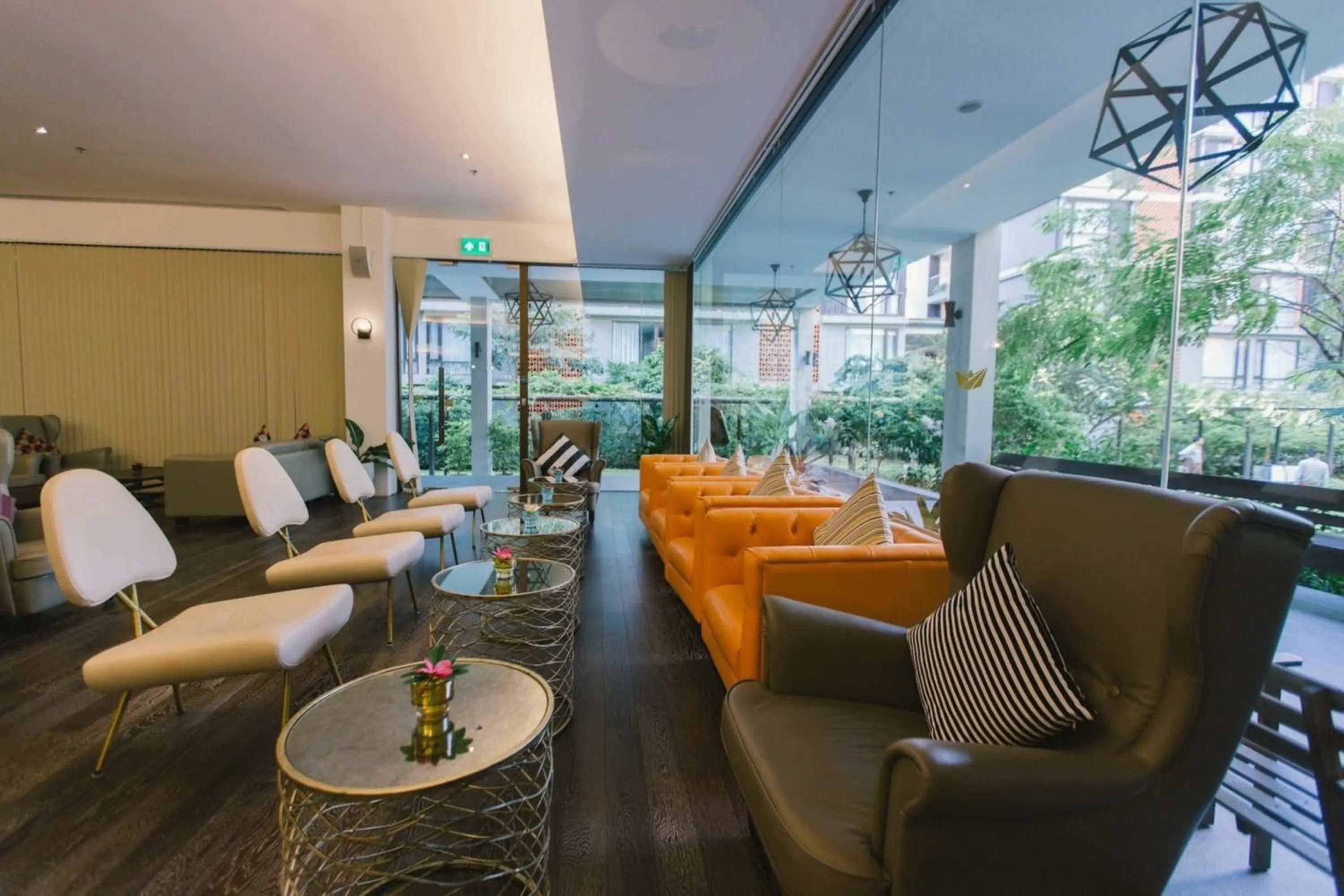 Lounge or bar in Balcony Courtyard Sriracha Hotel & Serviced Apartments