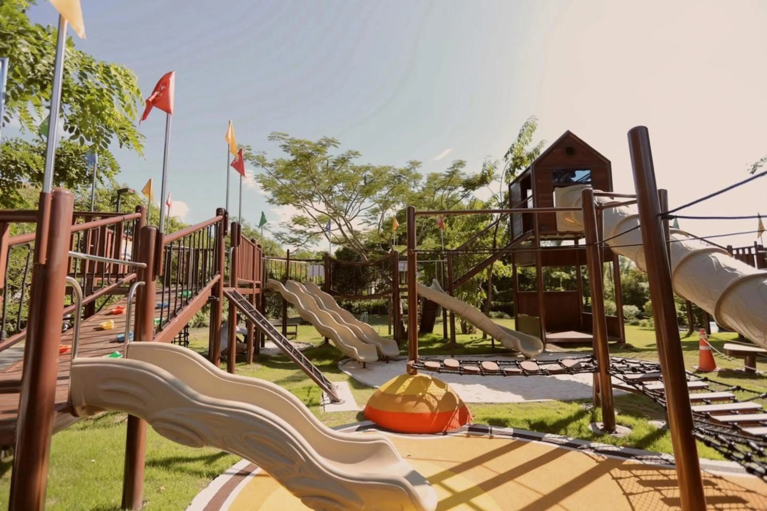 Children play ground in Balcony Courtyard Sriracha Hotel & Serviced Apartments