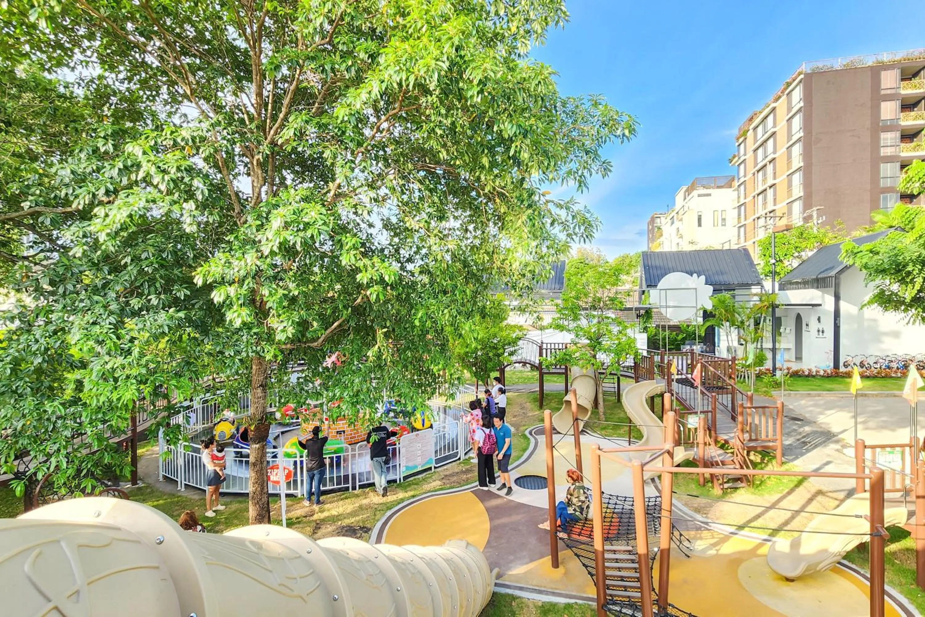 Children play ground in Balcony Courtyard Sriracha Hotel & Serviced Apartments