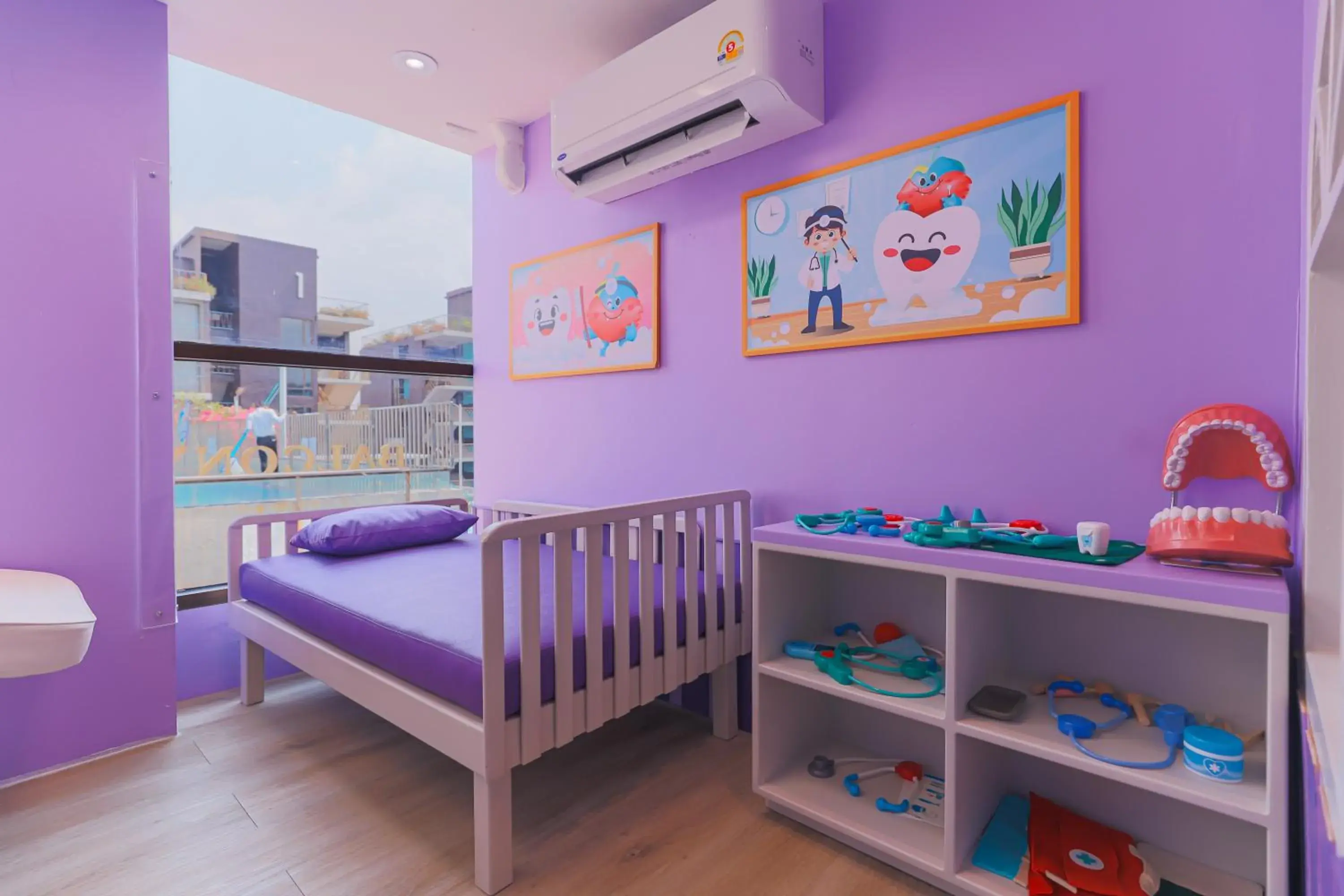 Kids's club, Bed in Balcony Courtyard Sriracha Hotel & Serviced Apartments Kids's club, Bed in Balcony Courtyard Sriracha Hotel & Serviced Apartments