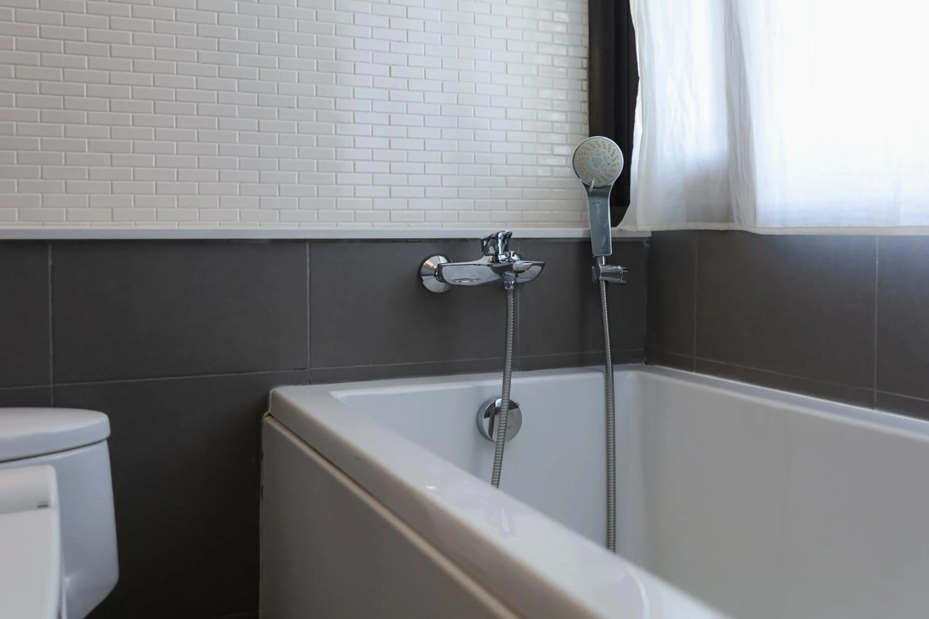 Bathroom in Balcony Courtyard Sriracha Hotel & Serviced Apartments