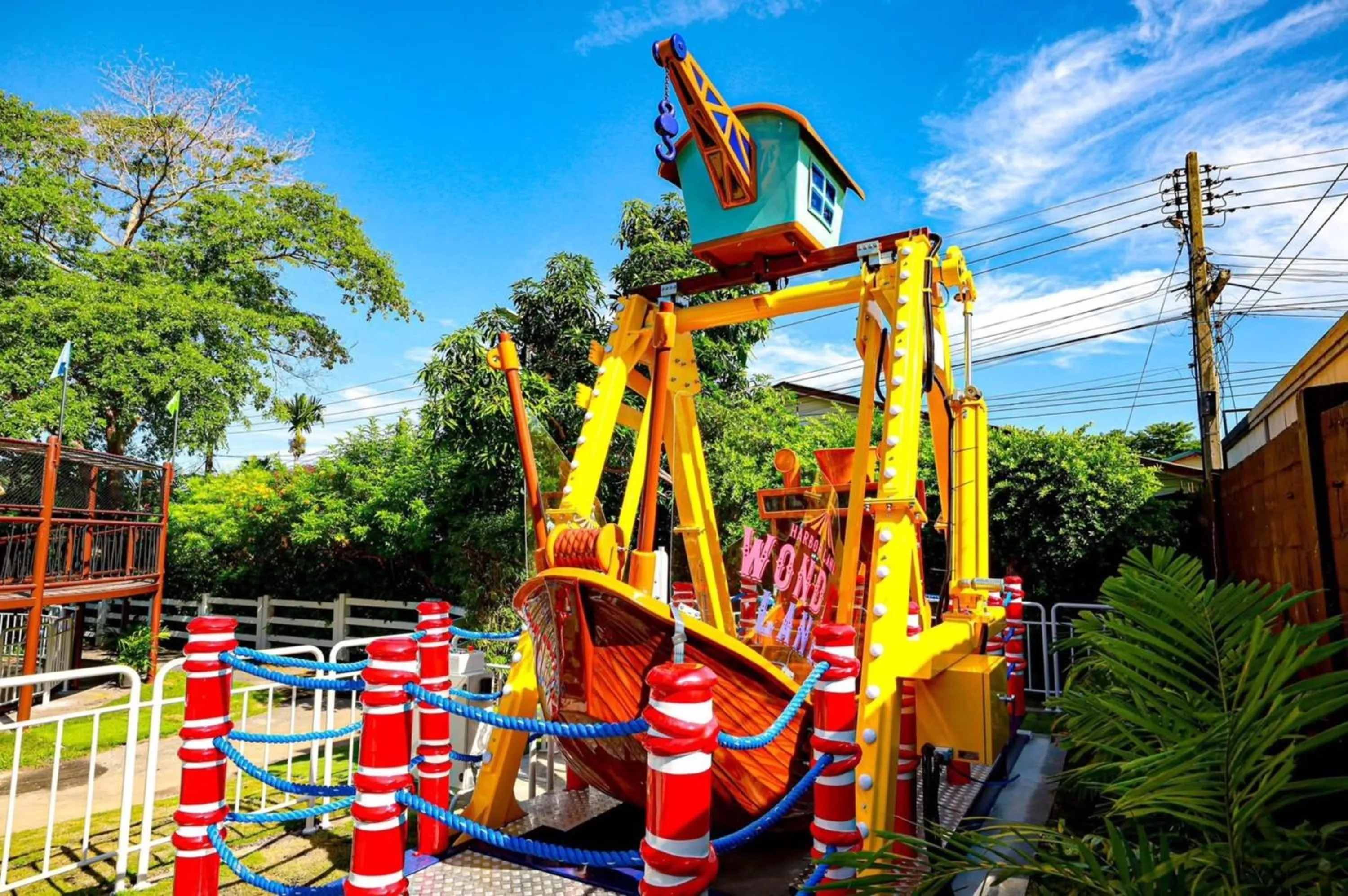 Children play ground in Balcony Courtyard Sriracha Hotel & Serviced Apartments